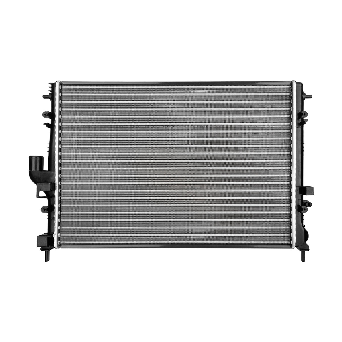 RADIADOR PLASTICO RENAULT DUSTE CIL: 4L POS: TRANSMISION ESTANDAR CAR: CAA 22MM