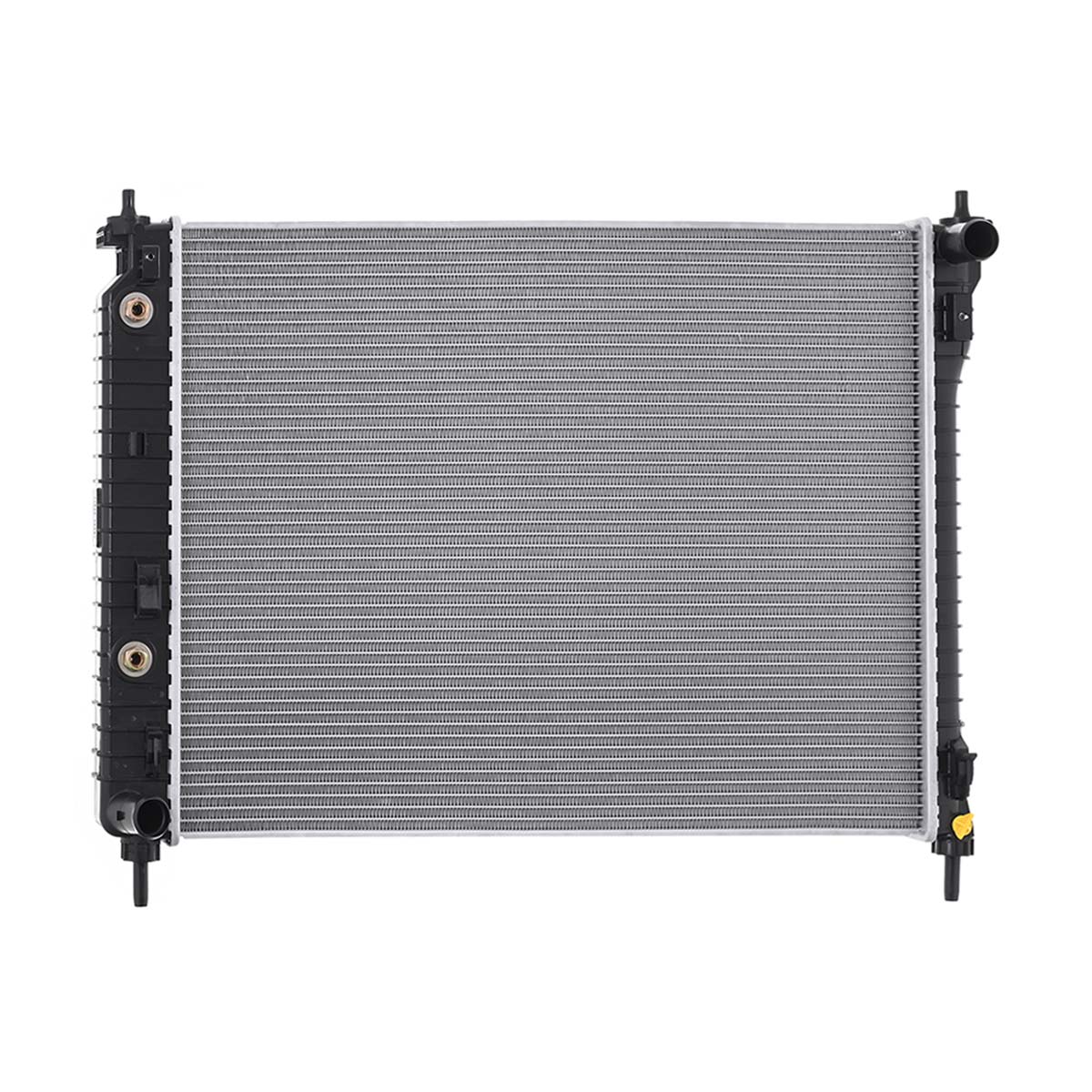 RADIADOR PLASTICO GENERAL MOTORS CAPTI CIL: 6V POS: TRANSMISION AUTOMATICA CAR: CAA 26MM