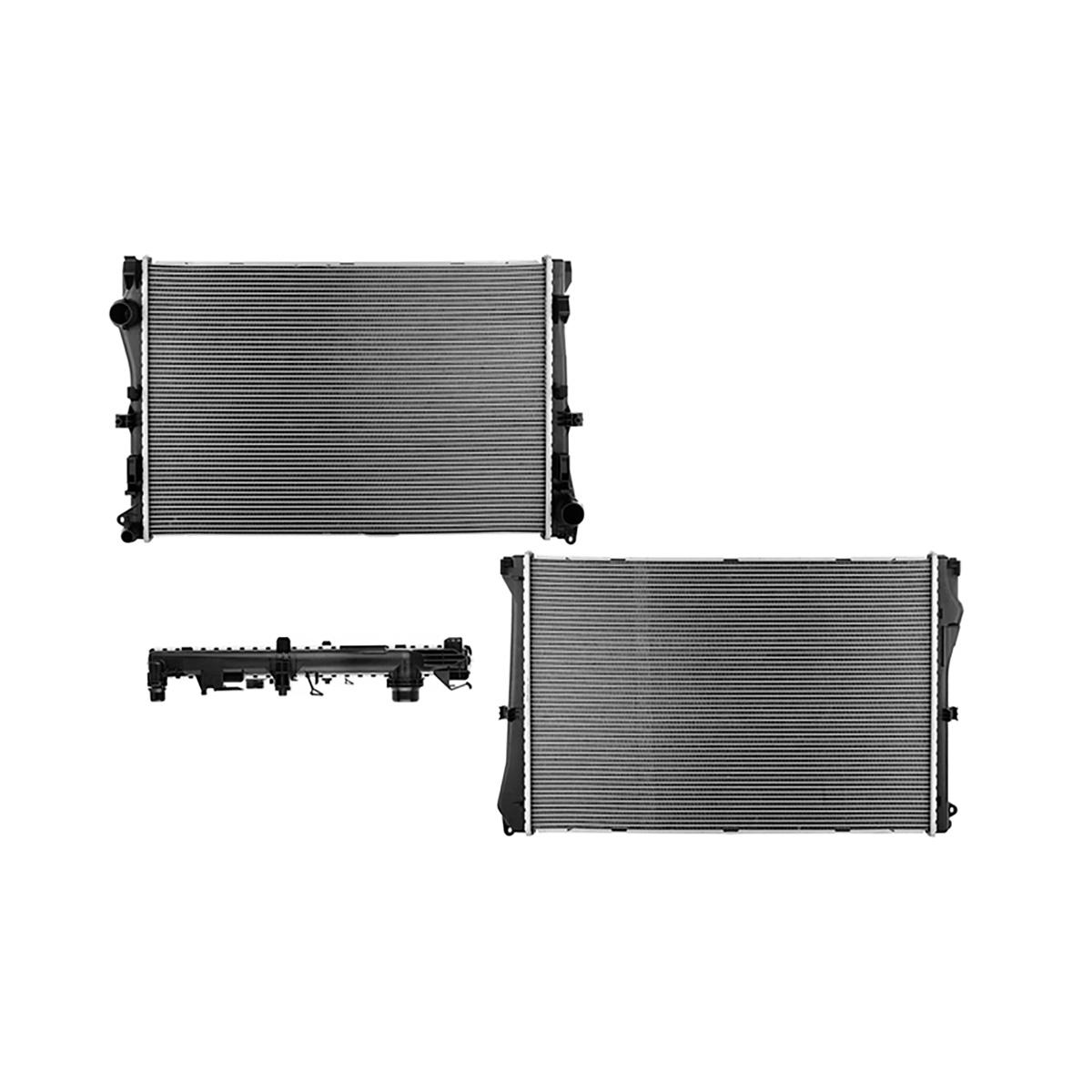 RADIADOR PLASTICO MERCEDES BENZ C200 CIL: 4L POS: TRANSMISION ESTANDAR CAR: CSAA 16MM