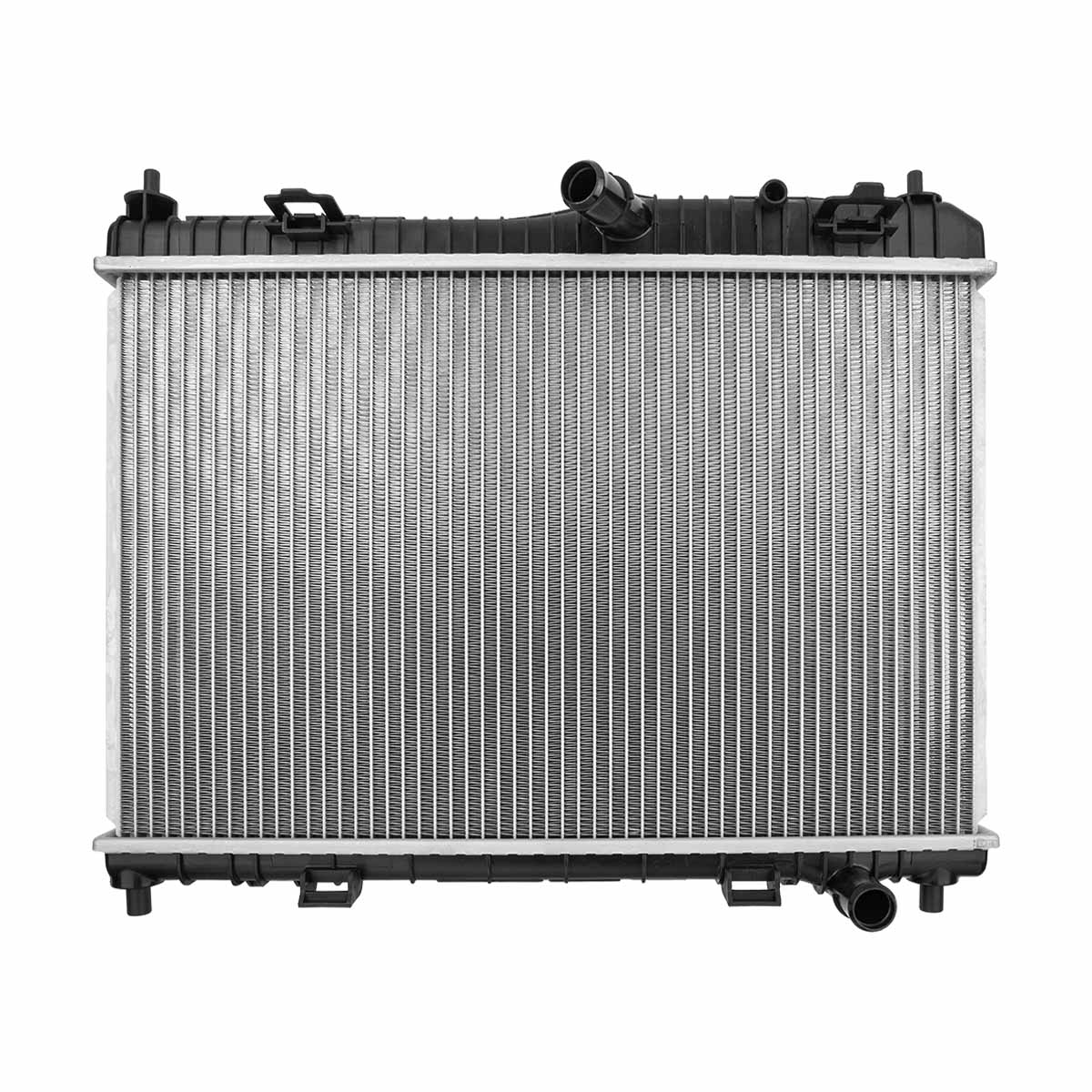 RADIADOR PLASTICO FORD FIEST CIL: 4L POS: TRANSMISION ESTANDAR CAR: CSAA 16MM