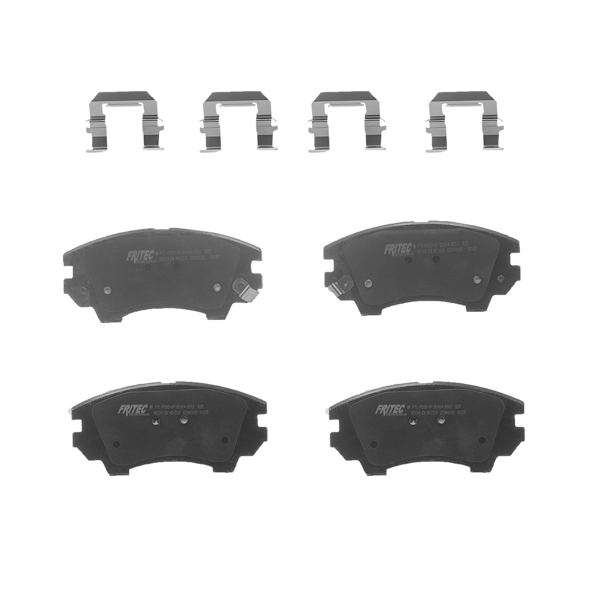 BALATA F D JGO SPECIFI GENERAL MOTORS CAMAR CIL: 6V POS: DELANTERO  MOT: 3.6L