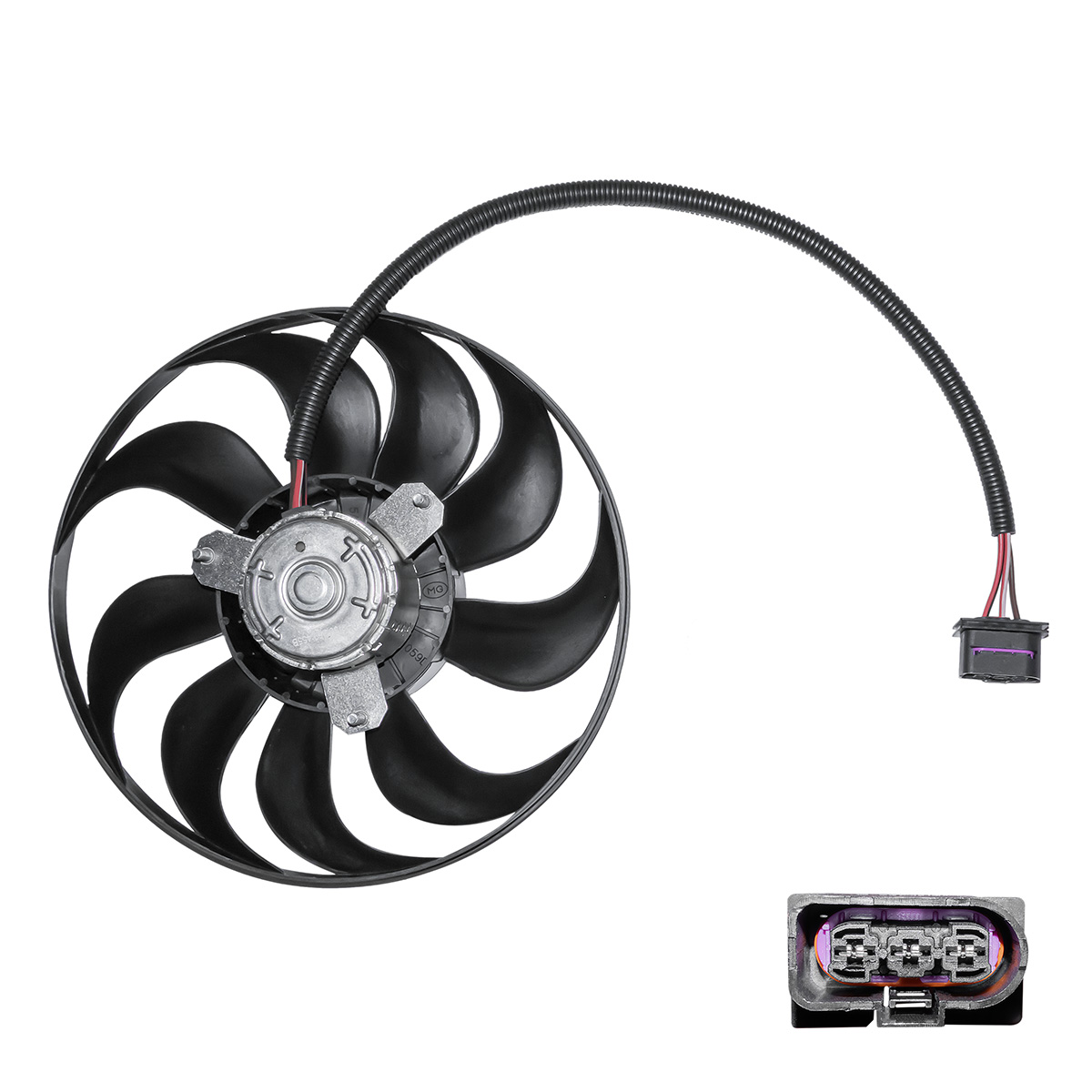 MOTOVENTILADOR VOLKSWAGEN JETTA CIL: 4L SOLO CAR: 3TER 9AS