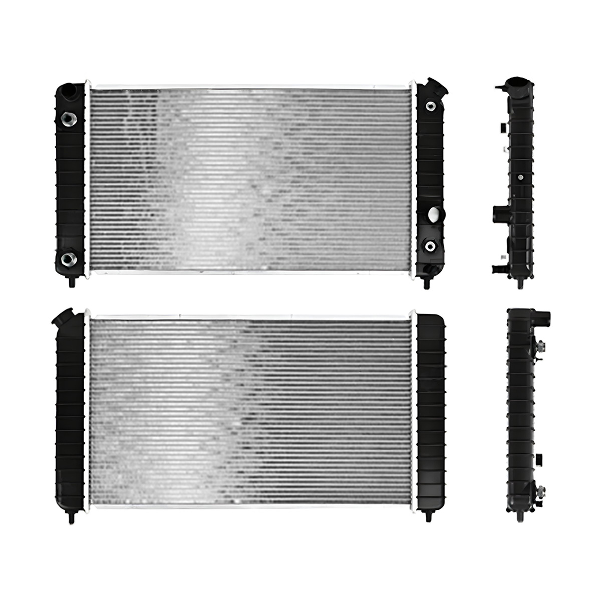 RADIADOR PLASTICO GENERAL MOTORS BLAZE CIL: 6V POS: TRANSMISION AUTOMATICA CAR: SAA 26MM