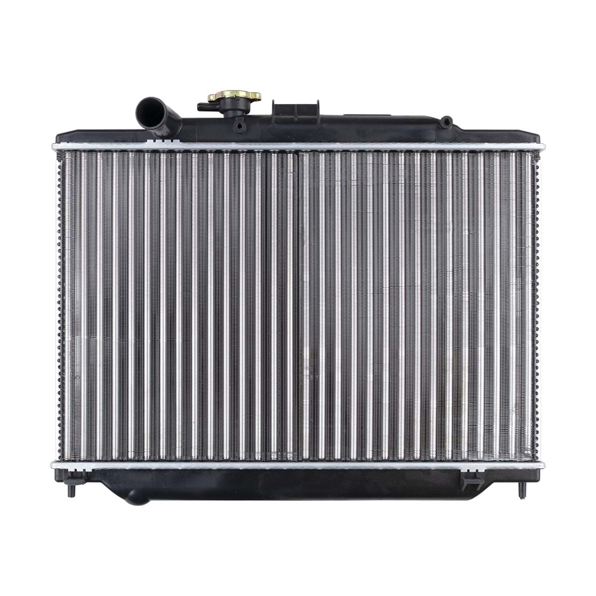 RADIADOR PLASTICO NISSAN NV350 CIL: 4L POS: TRANSMISION ESTANDAR CAR: CAA 26MM