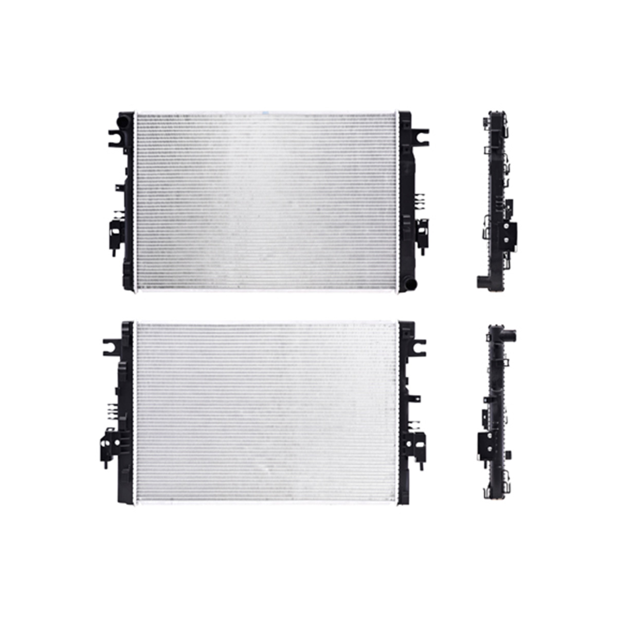RADIADOR PLASTICO NISSAN FRONT CIL: 4L POS: TRANSMISION ESTANDAR CAR: CAA 16MM