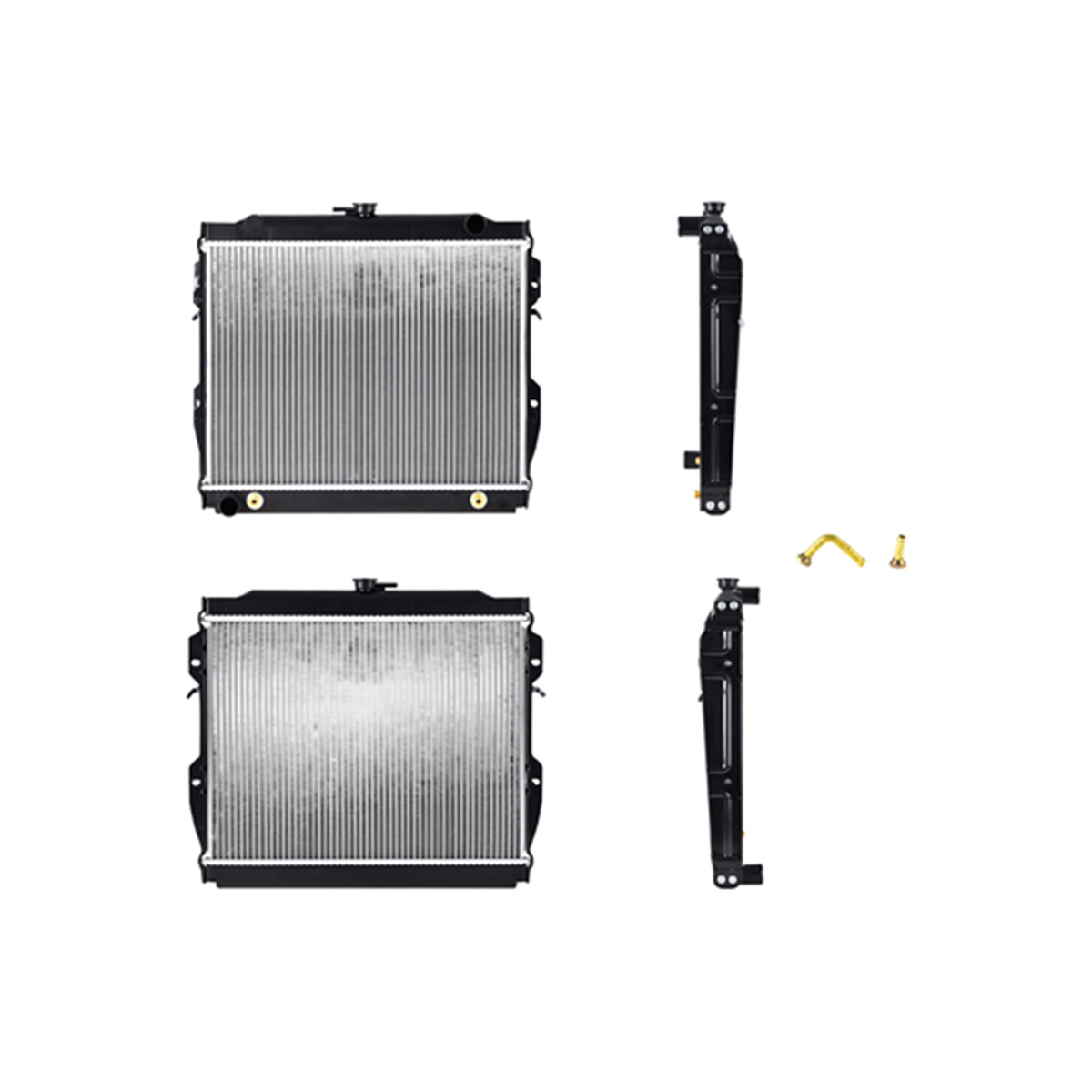 RADIADOR PLASTICO TOYOTA 4RUNN CIL: 4L POS: TRANSMISION AUTOMATICA CAR: CAA 32MM