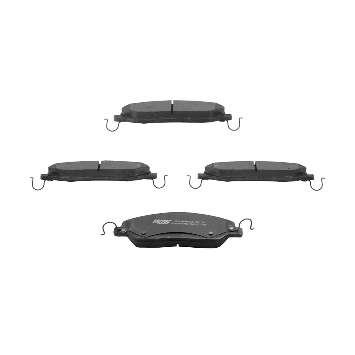 BALATA F D JGO SPECIFI FORD MUSTA CIL: 8V POS: DELANTERO  MOT: 4.6L