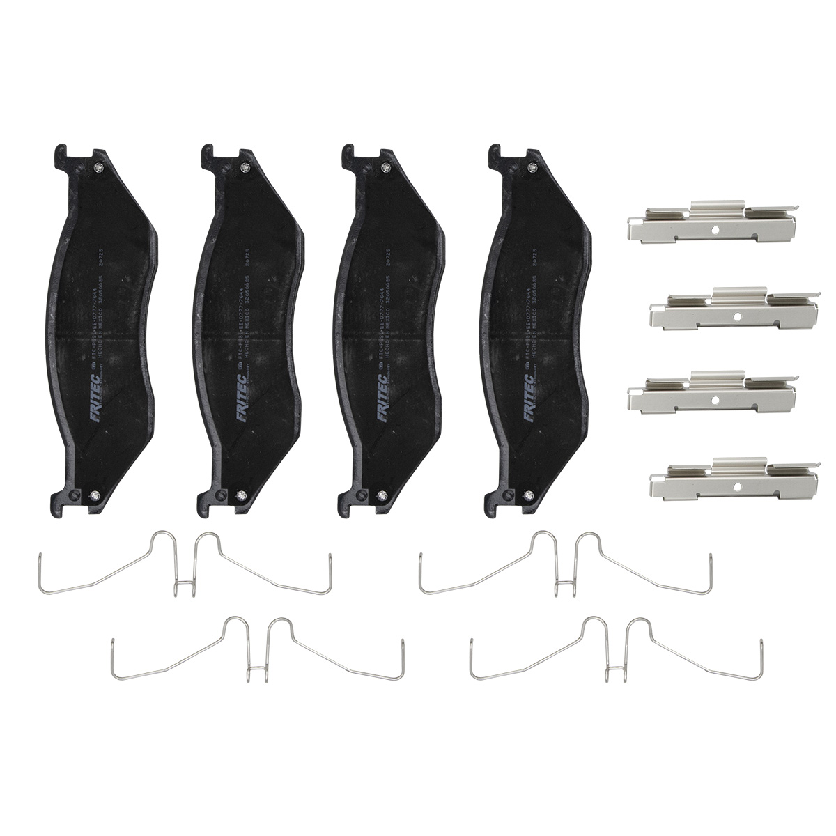BALATA F D JGO HEAVY D FORD F45SD CIL: 8V POS: DELANTERO/FRONTAL Y TRASERO  MOT: 6.0L