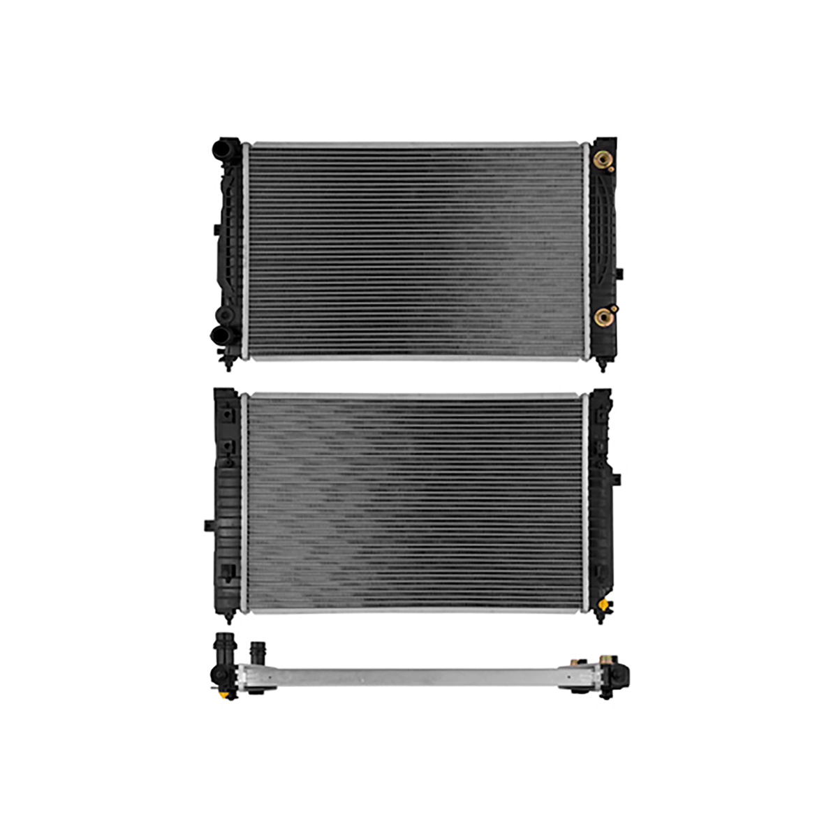 RADIADOR PLASTICO VOLKSWAGEN PASSA CIL: 4L POS: TRANSMISION AUTOMATICA CAR: CAA 32MM