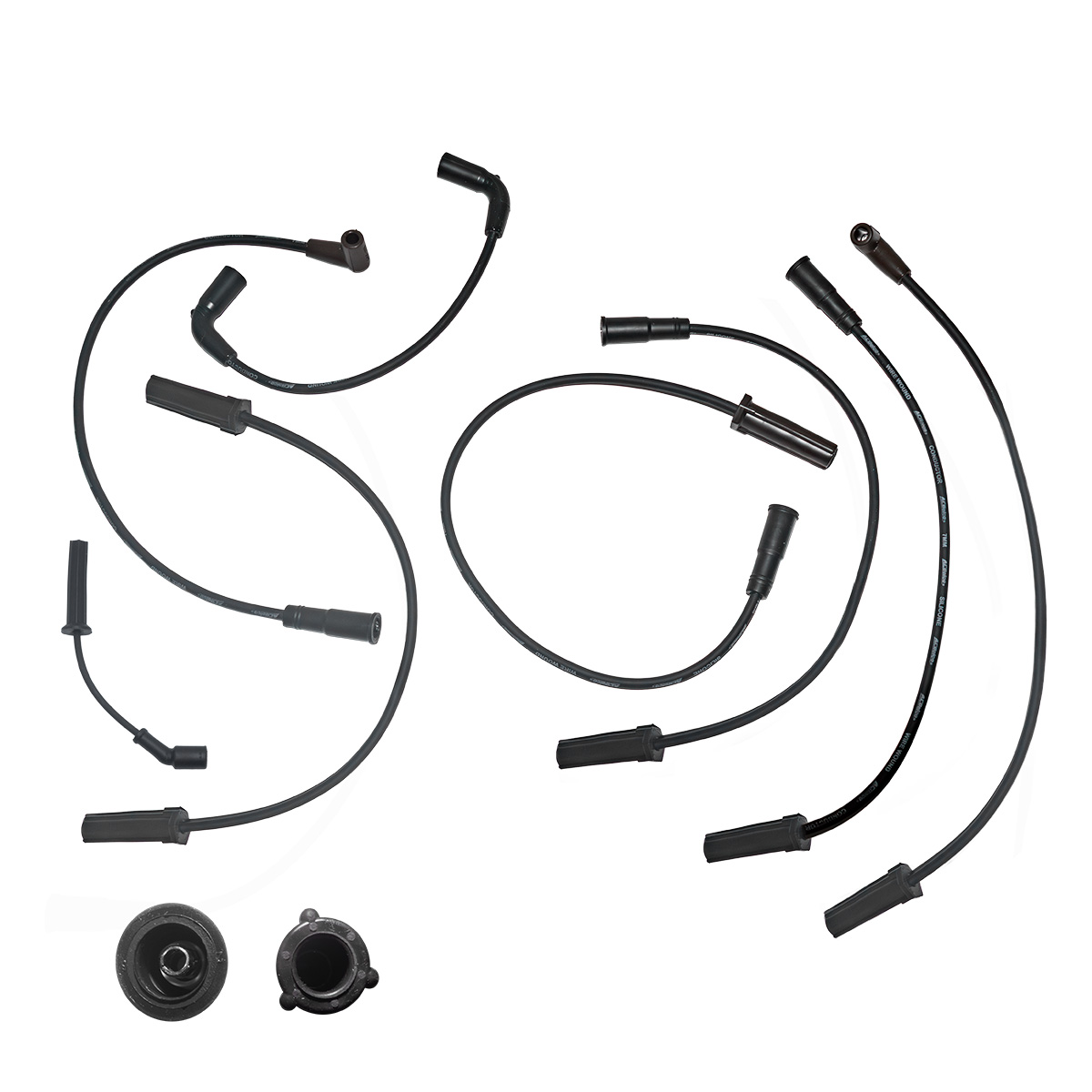 CABLES BUJIA JGO GENERAL MOTORS EX150 CIL: 6V 7MM CAR: CODO MOT: 4.3L