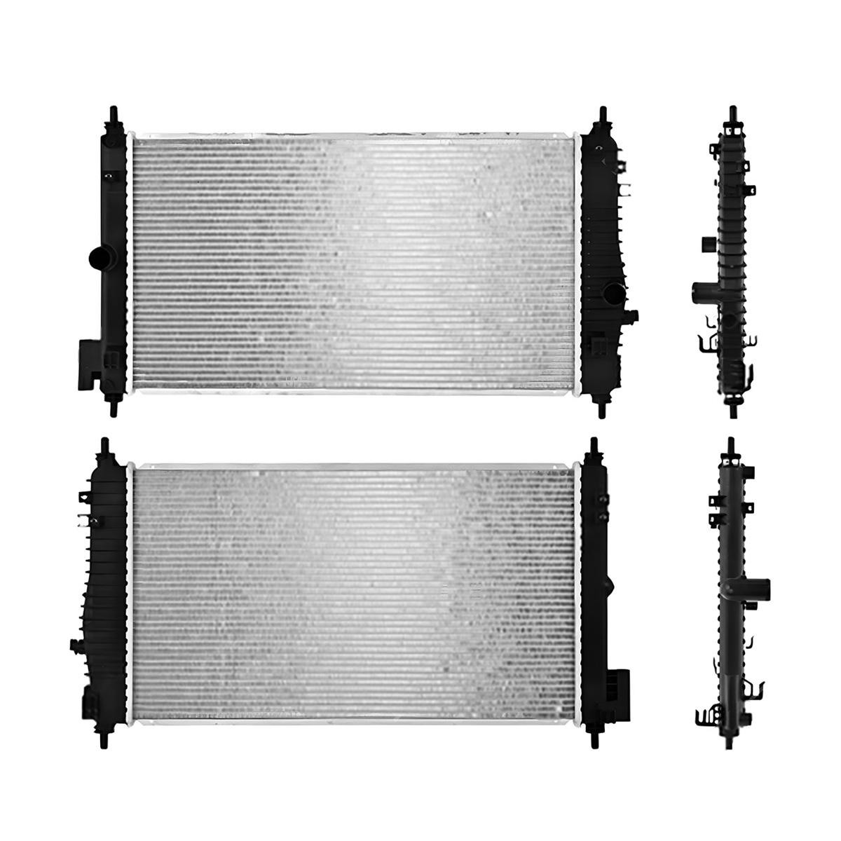 RADIADOR PLASTICO GENERAL MOTORS CAVAL CIL: 4L POS: TRANSMISION ESTANDAR CAR: CAA 16MM