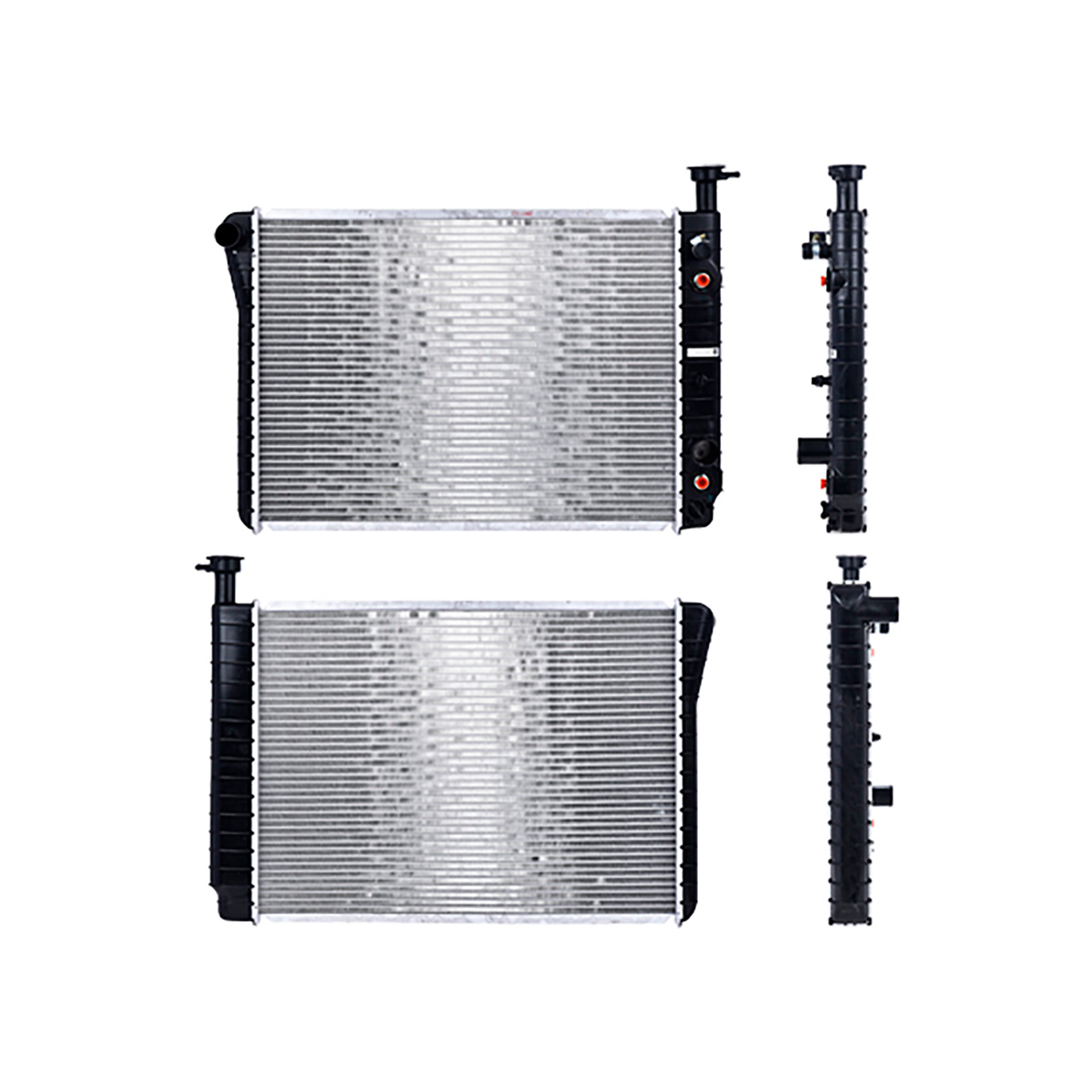 RADIADOR PLASTICO GENERAL MOTORS ASTRO CIL: 6V POS: TRANSMISION AUTOMATICA CAR: CAA 26MM