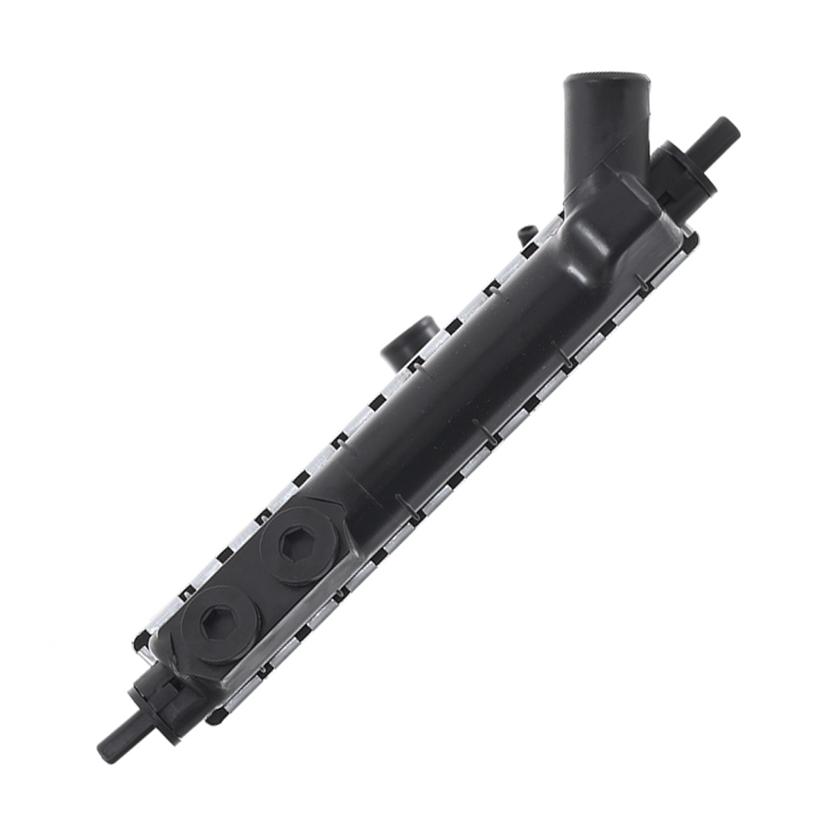 RADIADOR PLASTICO GENERAL MOTORS MONZA CIL: 4L POS: TRANSMISION AUTOMATICA CAR: CAA 34MM