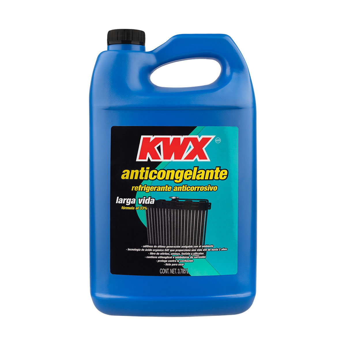 ANTICONGELANTE 3.785L   60% CAR: AZUL
