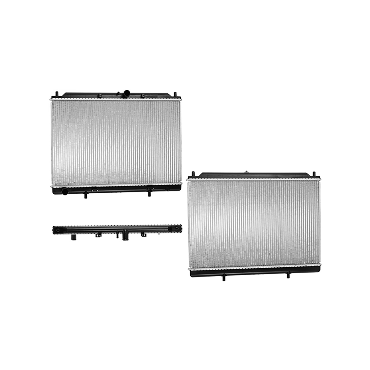 RADIADOR PLASTICO GENERAL MOTORS TORVA CIL: 4L POS: TRANSMISION ESTANDAR CAR: CAA 16MM