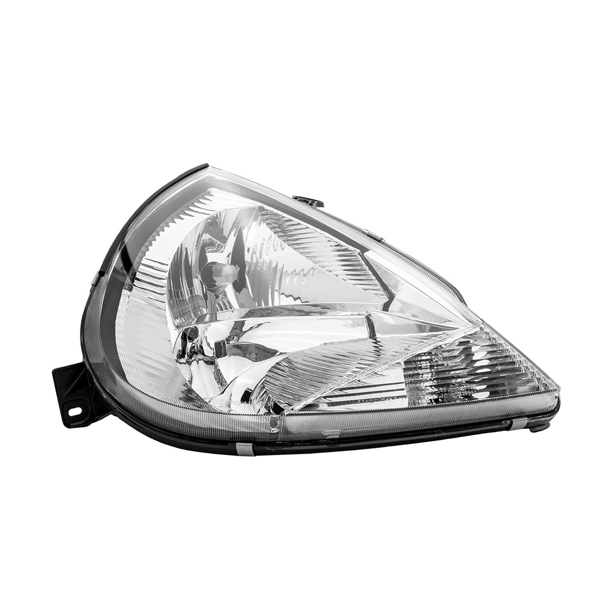 FARO LUZ FORD KA CIL: 4L POS: DERECHO CAR: LISO CROM
