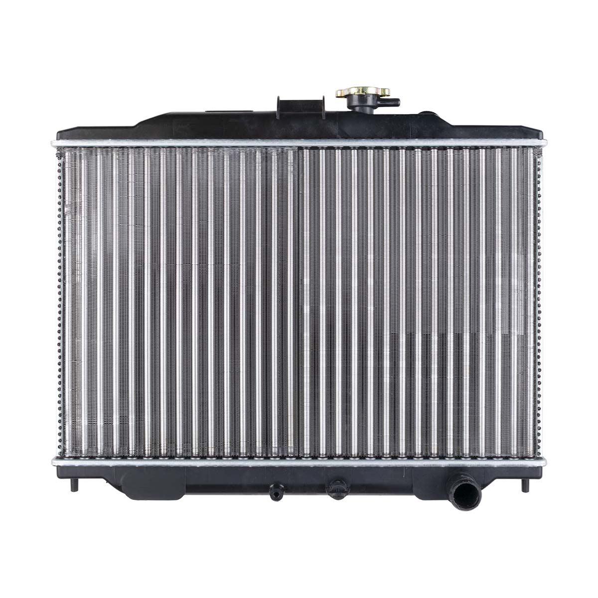 RADIADOR PLASTICO NISSAN NV350 CIL: 4L POS: TRANSMISION ESTANDAR CAR: CAA 26MM
