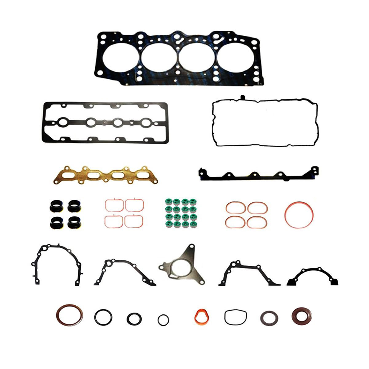 JUNTAS MOTOR COMPLETO FIAT 500 CIL: 4L  CAR: LAMI MOT: 1.4L