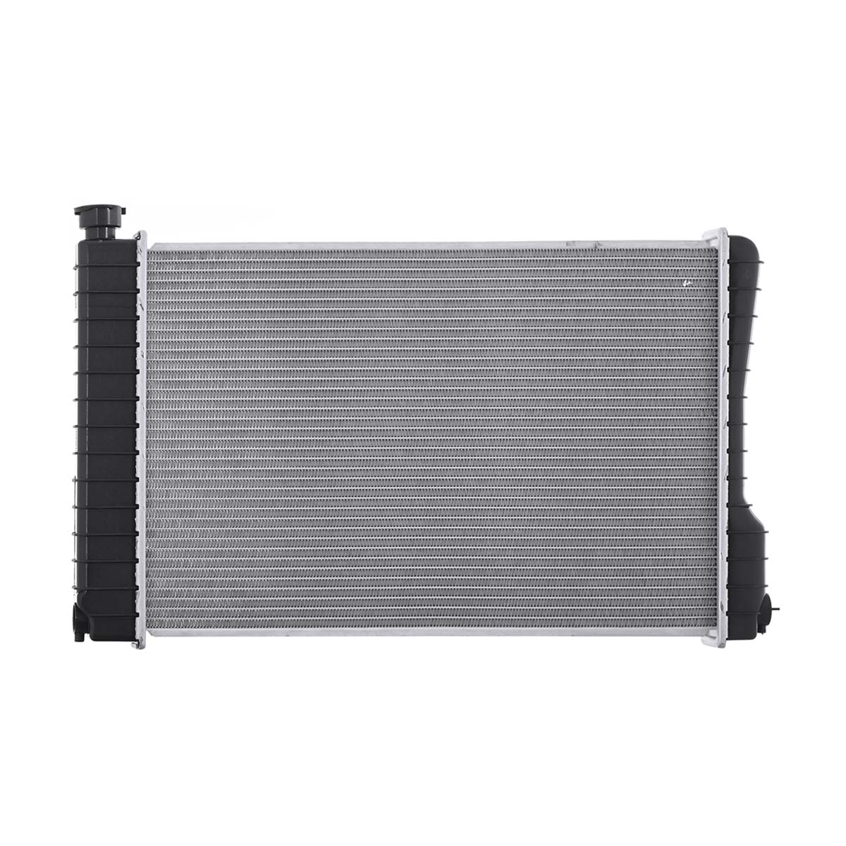 RADIADOR PLASTICO GENERAL MOTORS S10 CIL: 4L POS: TRANSMISION AUTOMATICA CAR: CAA 26MM