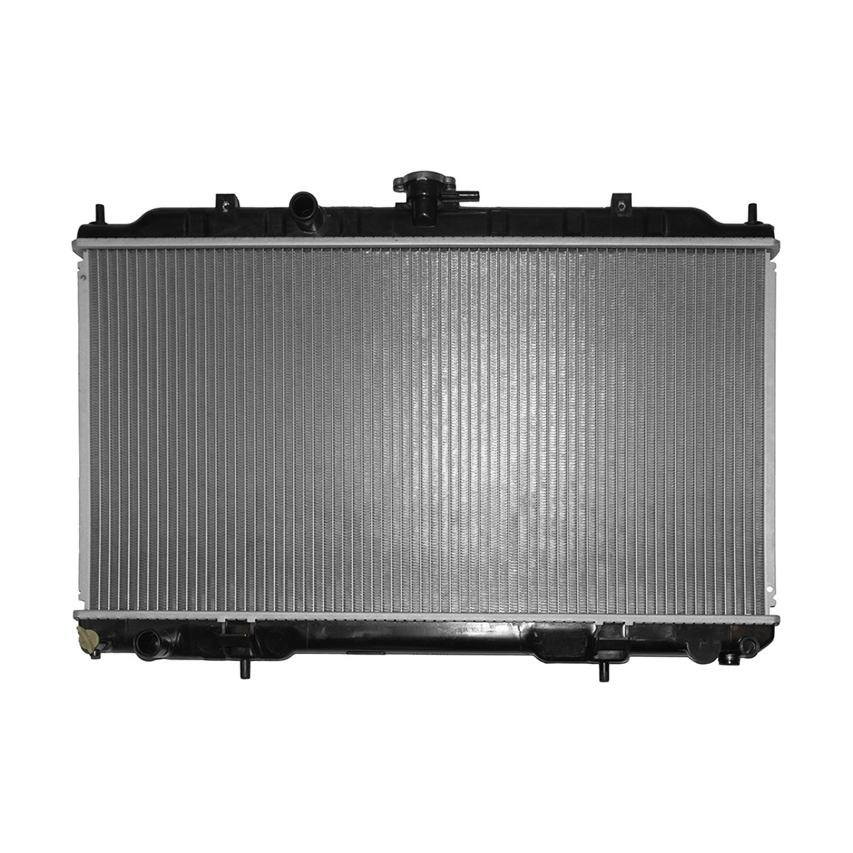 RADIADOR PLASTICO NISSAN ALMER CIL: 4L POS: TRANSMISION ESTANDAR CAR: CAA 16MM