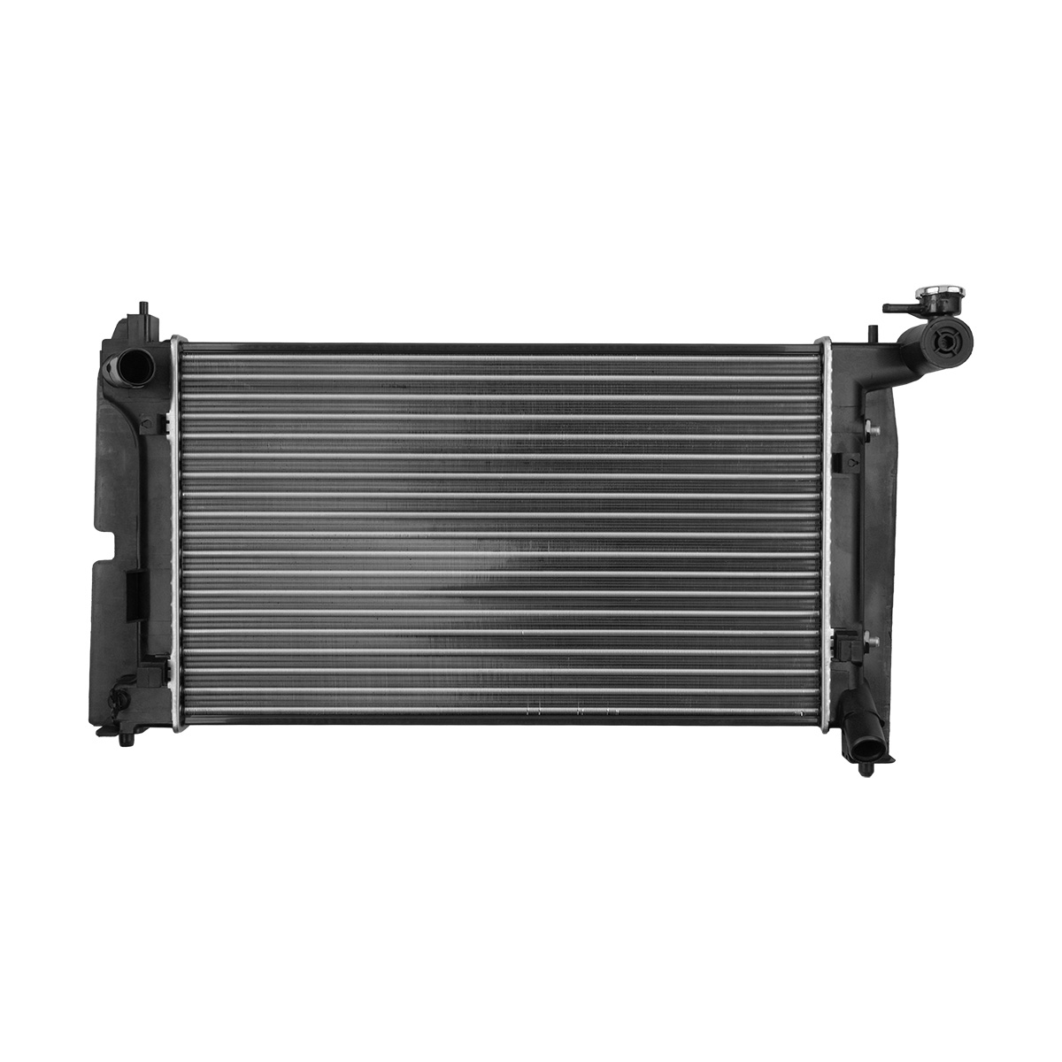 RADIADOR PLASTICO TOYOTA COROL CIL: 4L POS: TRANSMISION AUTOMATICA CAR: CAA 16MM