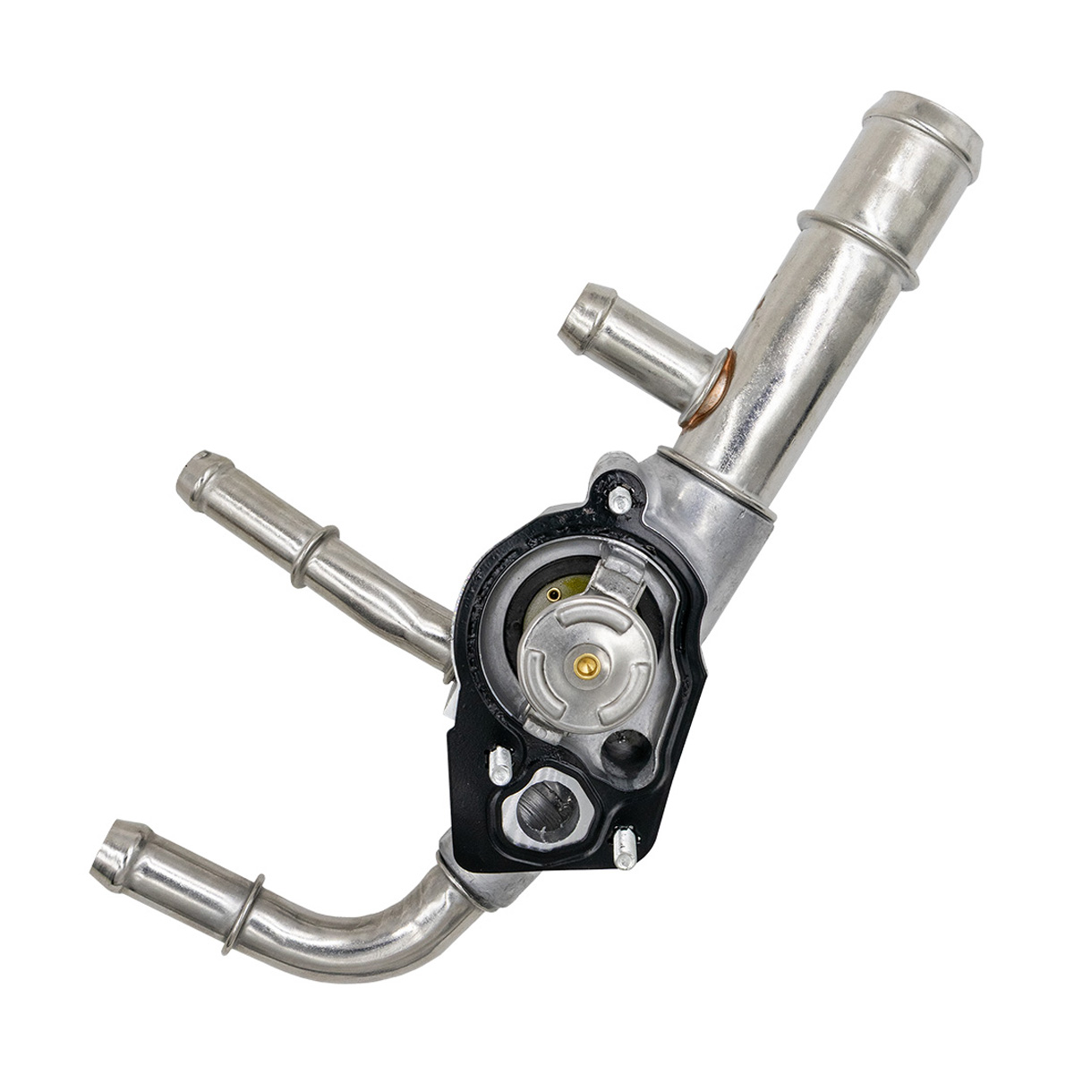 TOMA AGUA TERMOSTATO GENERAL MOTORS EQUIN CIL: 6V  CAR: ALUM MOT: 3.6L
