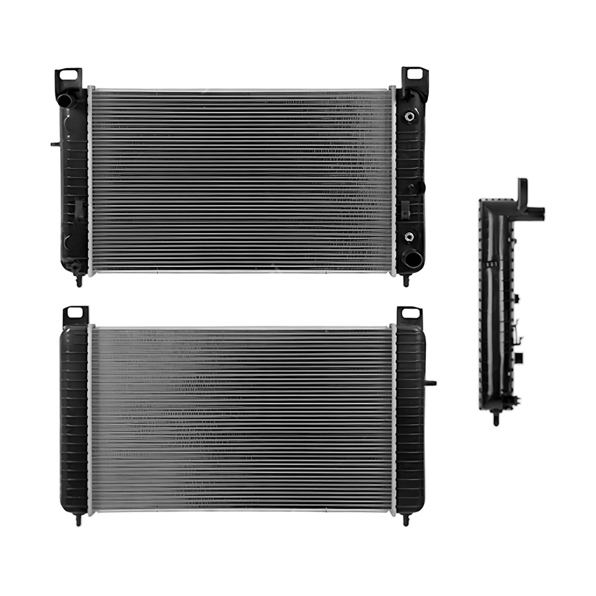 RADIADOR PLASTICO GENERAL MOTORS SIL15 CIL: 6V POS: TRANSMISION AUTOMATICA CAR: CAA 26MM