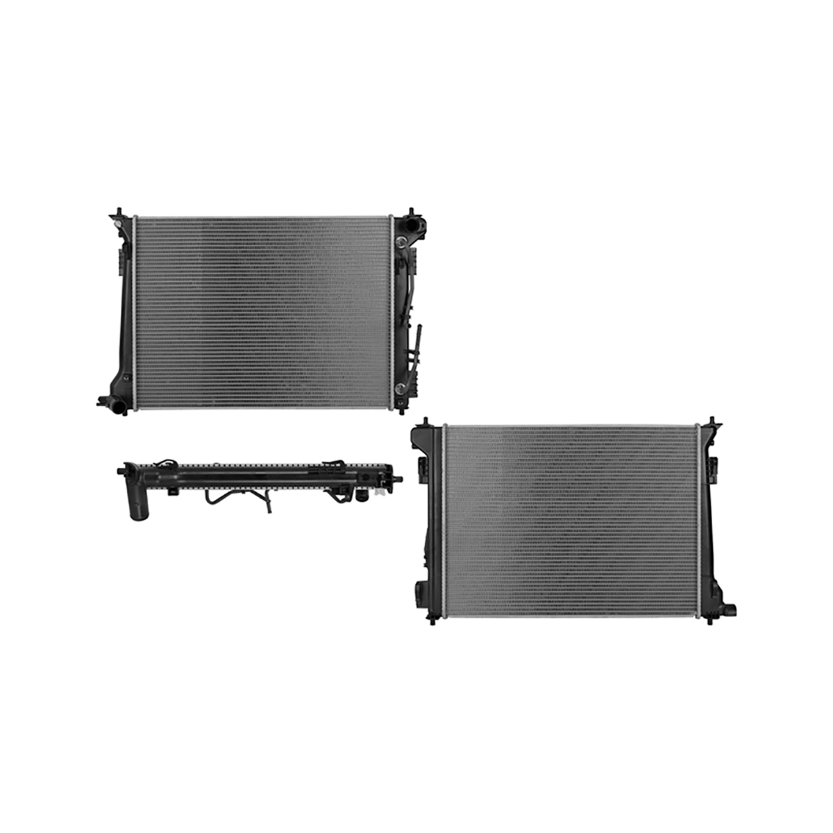 RADIADOR PLASTICO KIA SPORT CIL: 4L POS: TRANSMISION AUTOMATICA CAR: CSAA 16MM