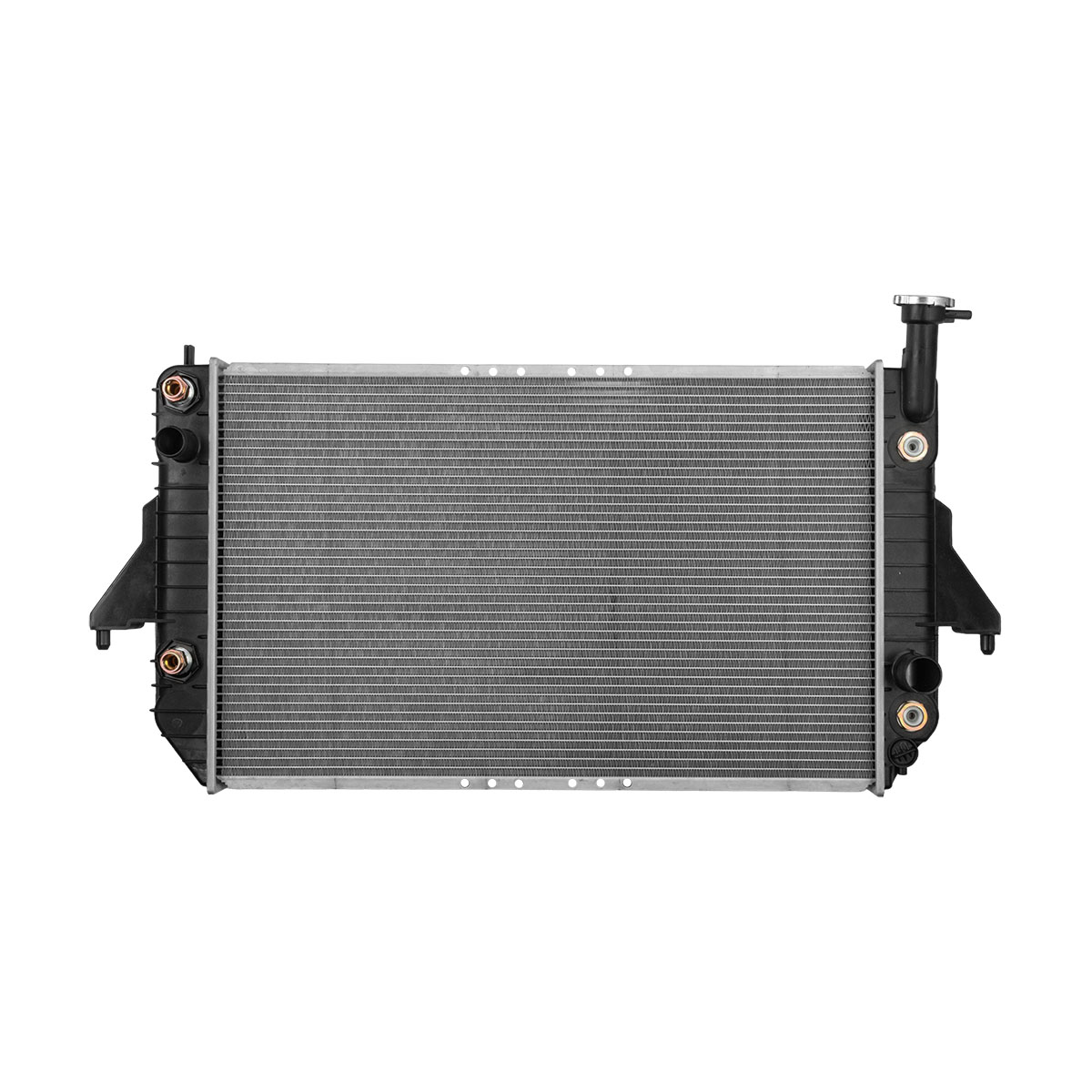 RADIADOR PLASTICO GENERAL MOTORS ASTRO CIL: 6V POS: TRANSMISION AUTOMATICA CAR: CAA 26MM
