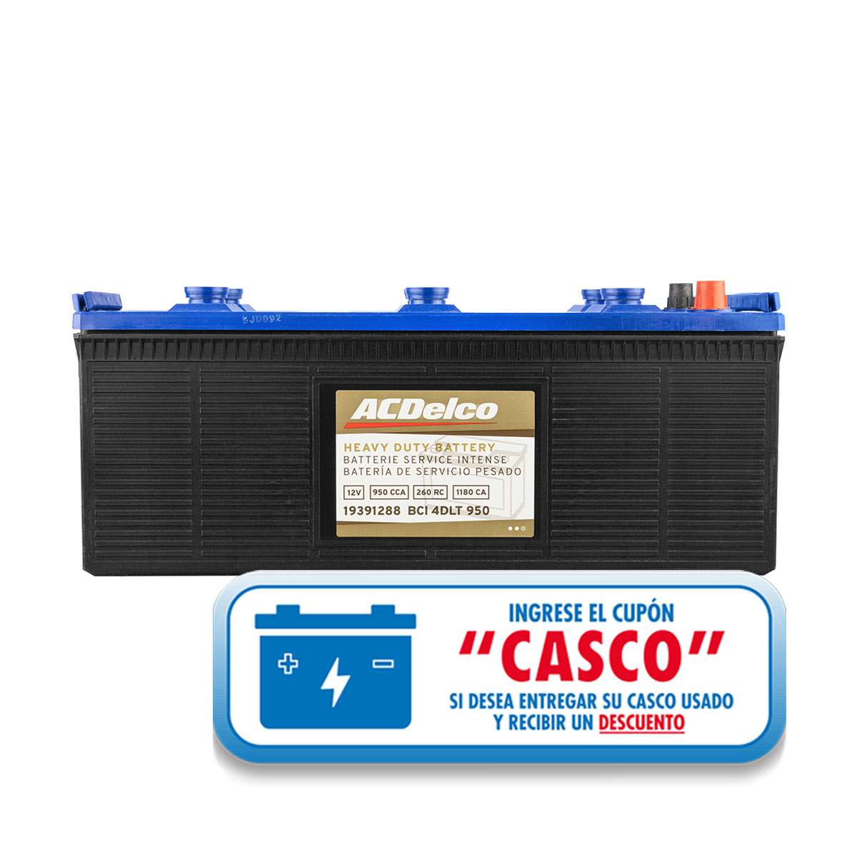 ACUMULADOR   950 CAR: 1180 P+P-