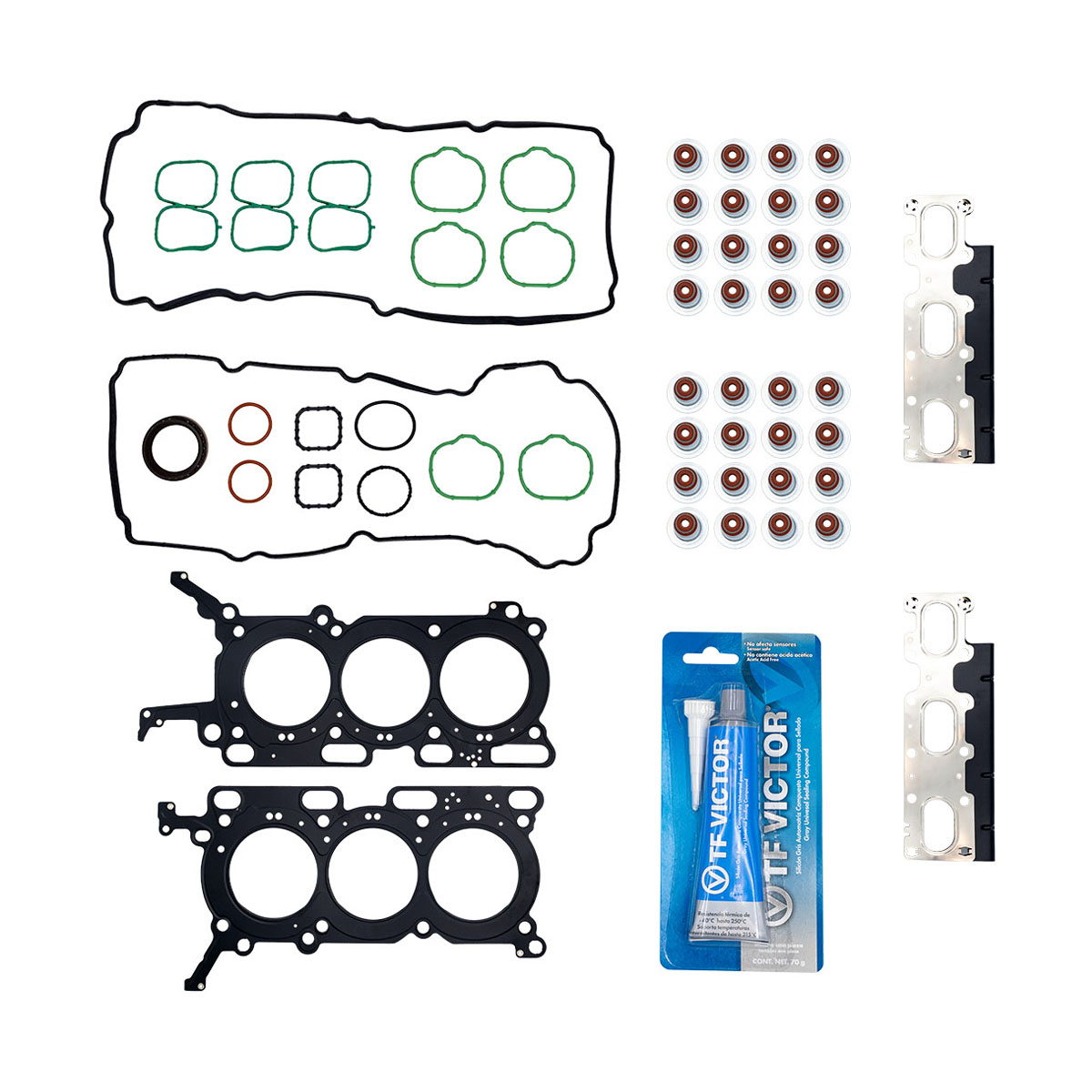 JUNTAS MOTOR COMPLETO FORD FUSIO CIL: 6V  CAR: LAMI MOT: 3.5L