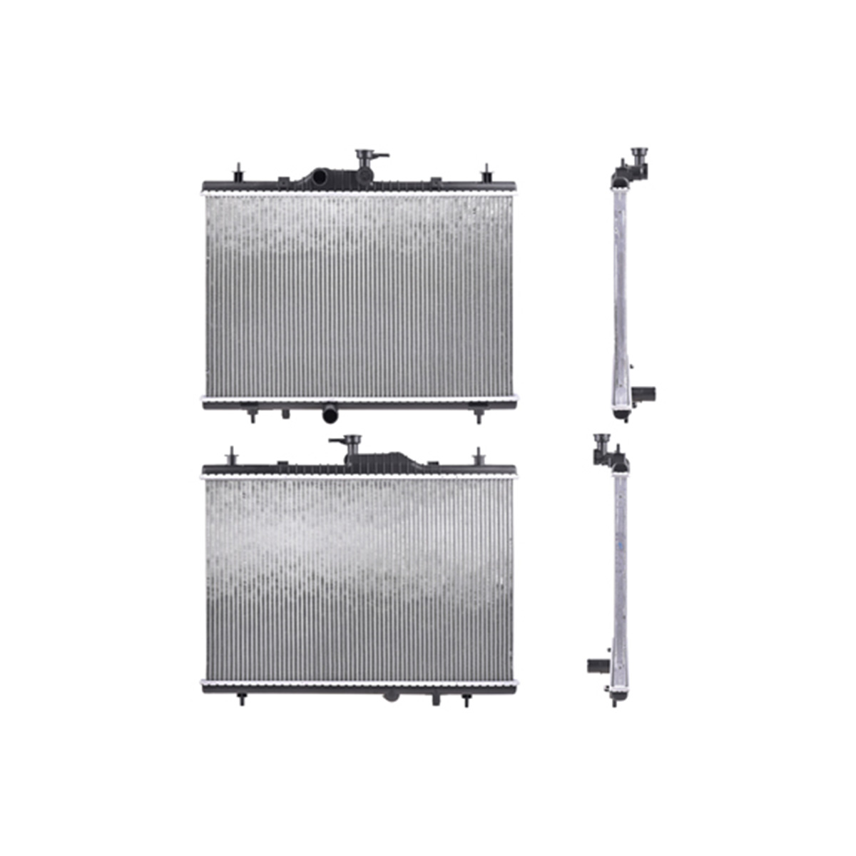 RADIADOR PLASTICO RENAULT KOLEO CIL: 4L POS: TRANSMISION ESTANDAR CAR: CAA 26MM