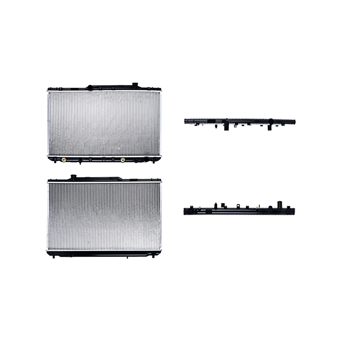 RADIADOR PLASTICO TOYOTA CAMRY CIL: 4L POS: TRANSMISION AUTOMATICA CAR: CAA 16MM