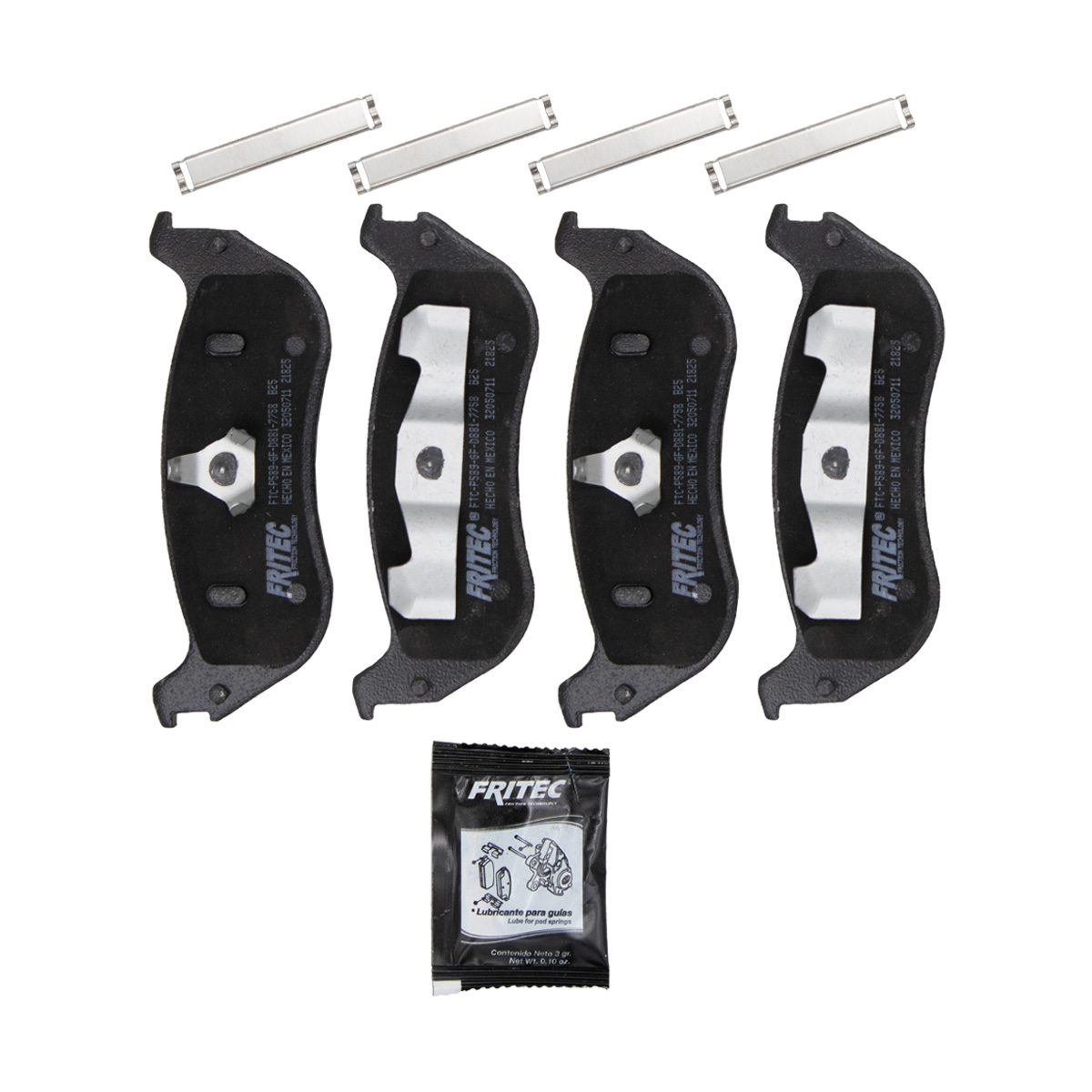 BALATA F D JGO SPECIFI FORD EXPLO CIL: 6V POS: TRASERO  MOT: 4.0L