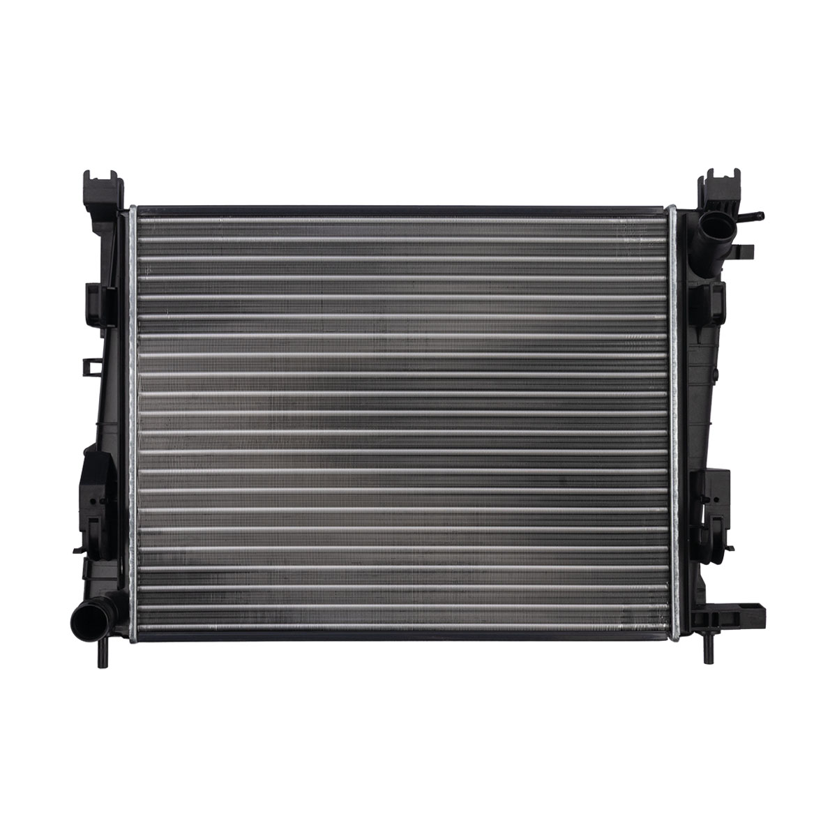 RADIADOR PLASTICO RENAULT LOGAN CIL: 4L POS: TRANSMISION ESTANDAR CAR: CAA 26MM
