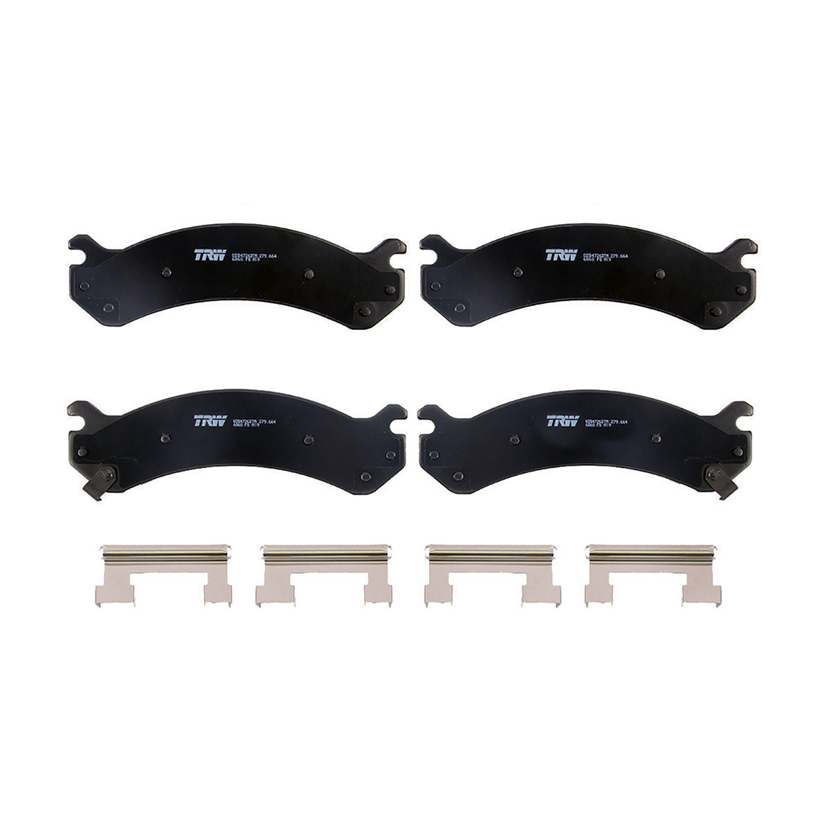 BALATA F D JGO CERAMIC GENERAL MOTORS SIL25 CIL: 8V POS: DELANTERO  MOT: 5.3L