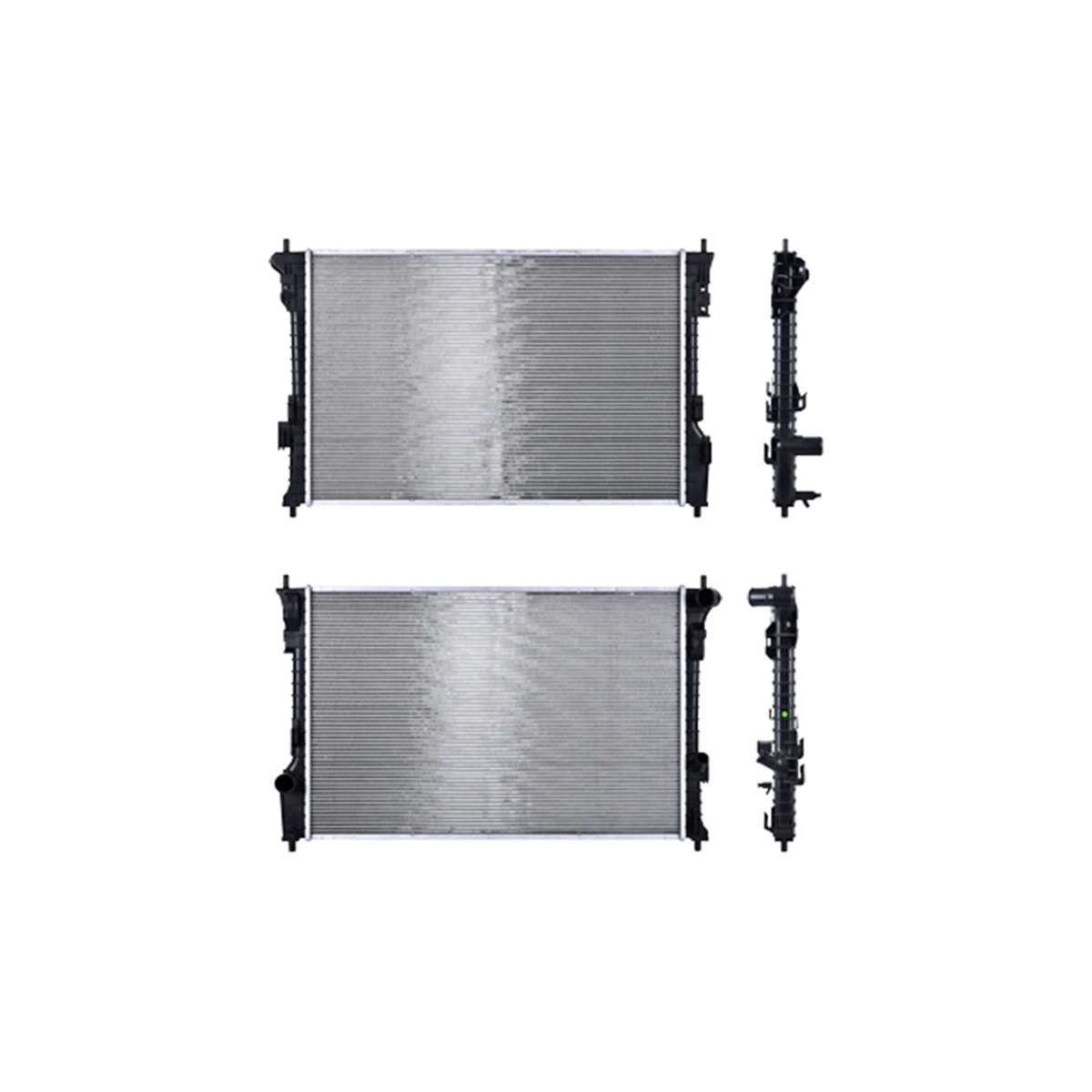 RADIADOR PLASTICO FORD EXPLO CIL: 6V POS: TRANSMISION AUTOMATICA CAR: CAA 26MM
