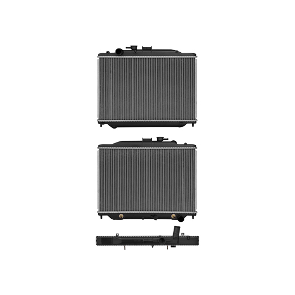 RADIADOR PLASTICO NISSAN URVAN CIL: 4L POS: TRANSMISION AUTOMATICA CAR: CAA 26MM
