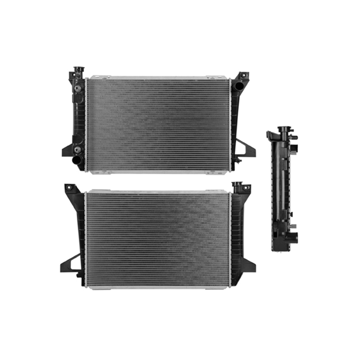 RADIADOR PLASTICO FORD F150 CIL: 8V POS: TRANSMISION AUTOMATICA CAR: SAA 26MM