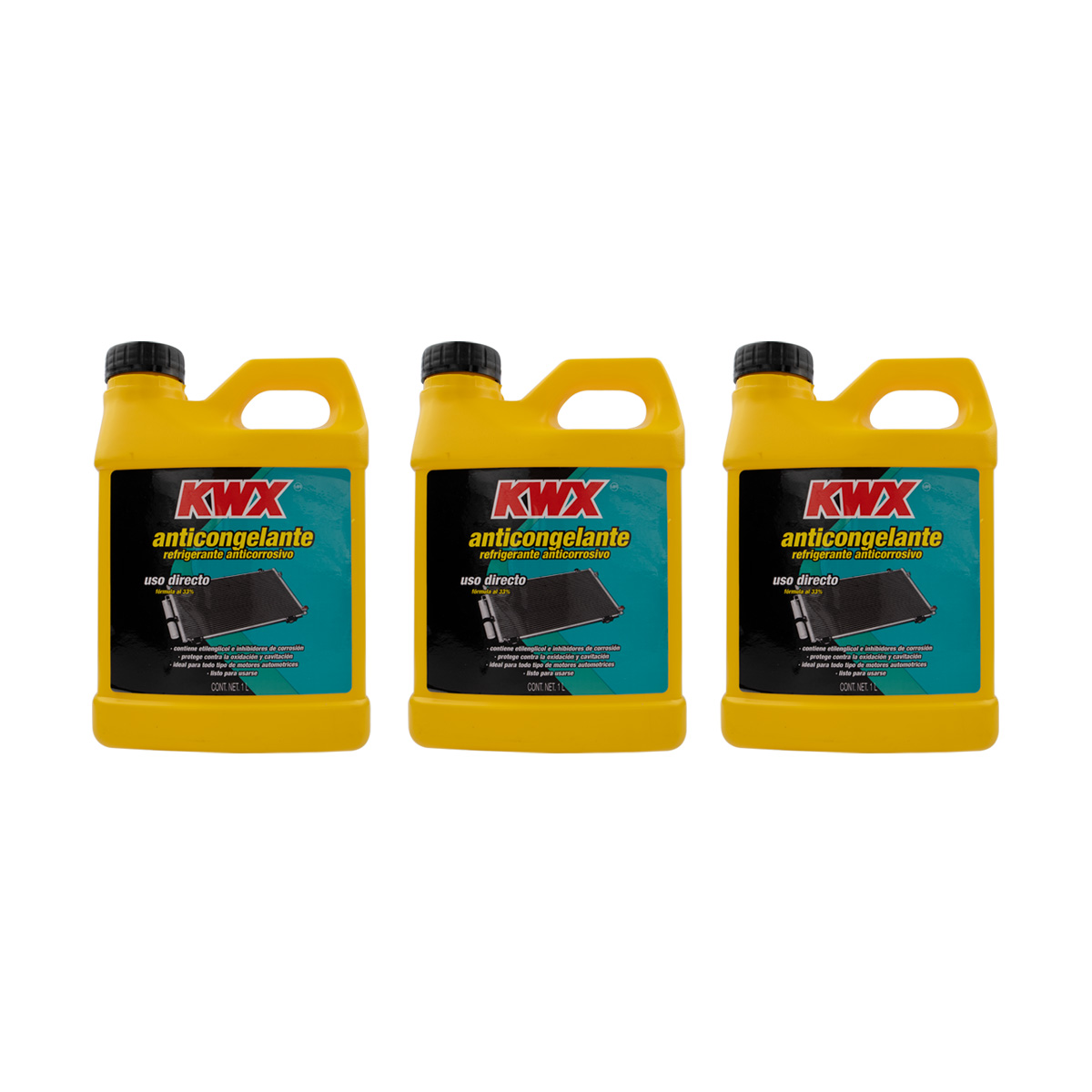 ANTICONGELANTE 1L   33% CAR: VERD
