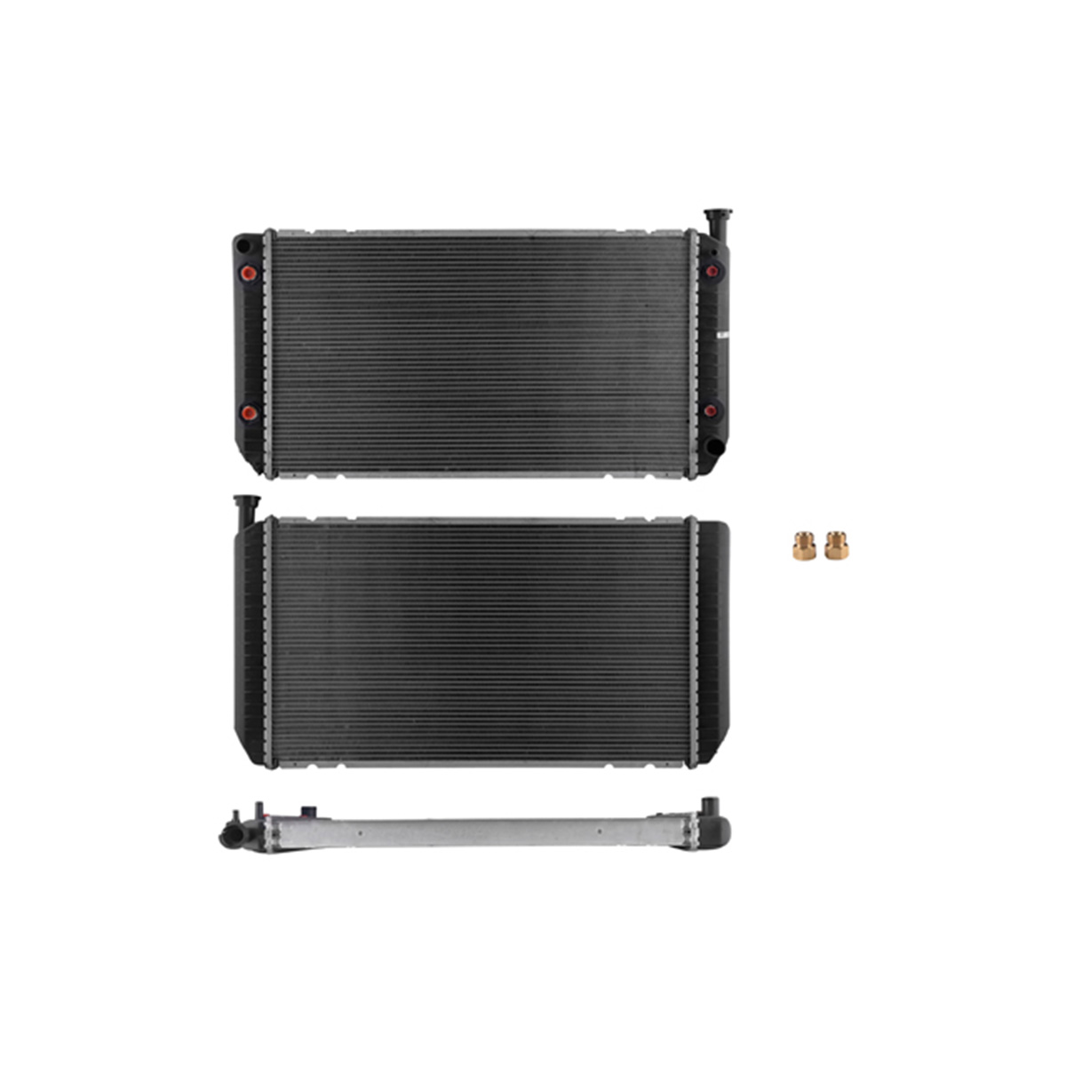 RADIADOR PLASTICO GENERAL MOTORS C3500 CIL: 8V POS: TRANSMISION AUTOMATICA CAR: CAA 56MM