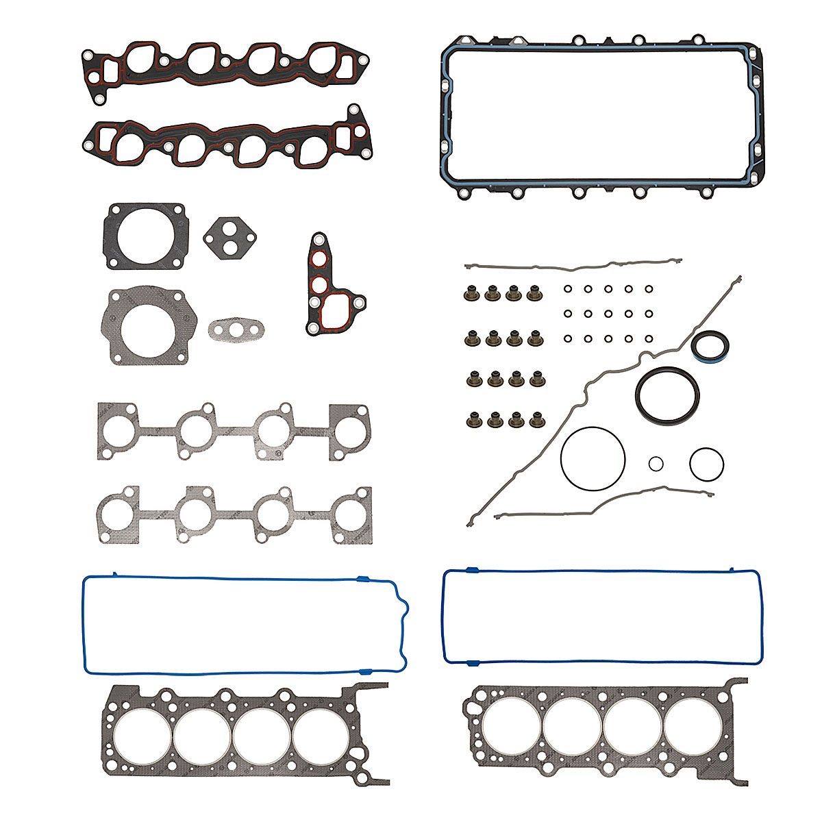 JUNTAS MOTOR COMPLETO FORD GMARQ CIL: 8V  CAR: GRAF MOT: 4.6L