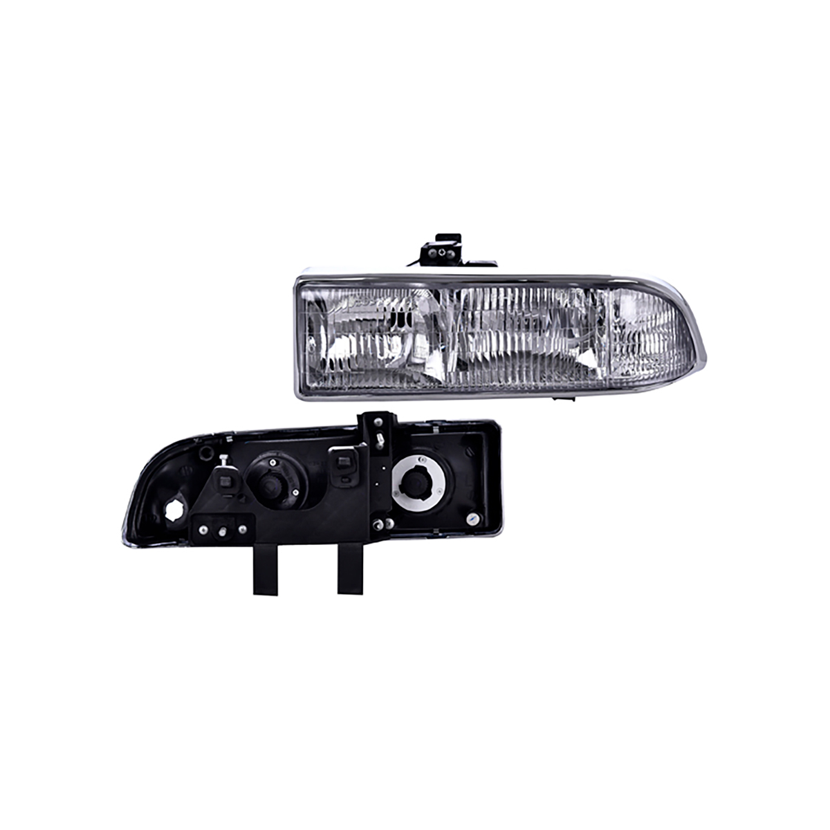 FARO LUZ GENERAL MOTORS S10 CIL: 6V POS: IZQUIERDO CAR: RAYA CROM