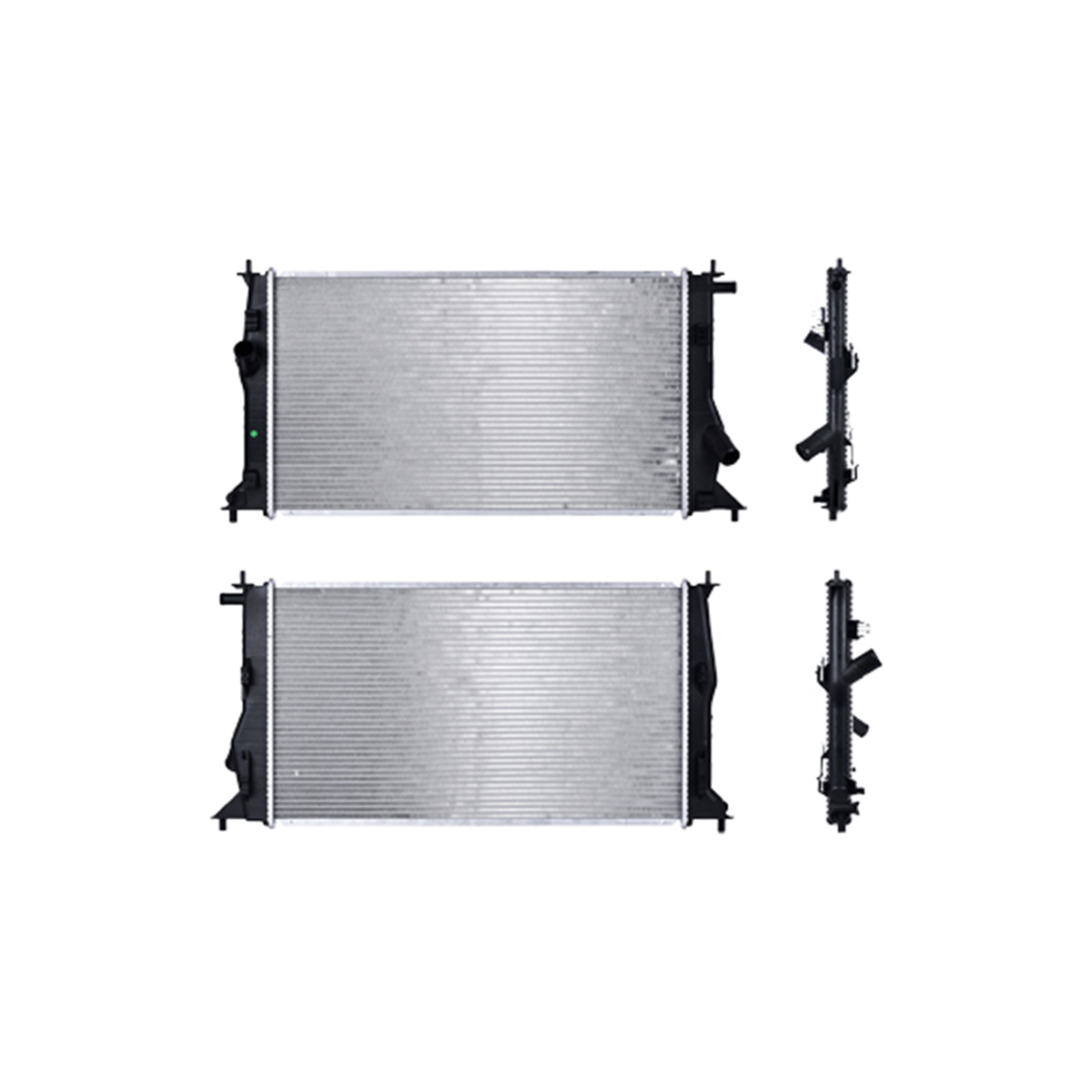 RADIADOR PLASTICO MAZDA MAZD5 CIL: 4L POS: TRANSMISION ESTANDAR CAR: CAA 16MM
