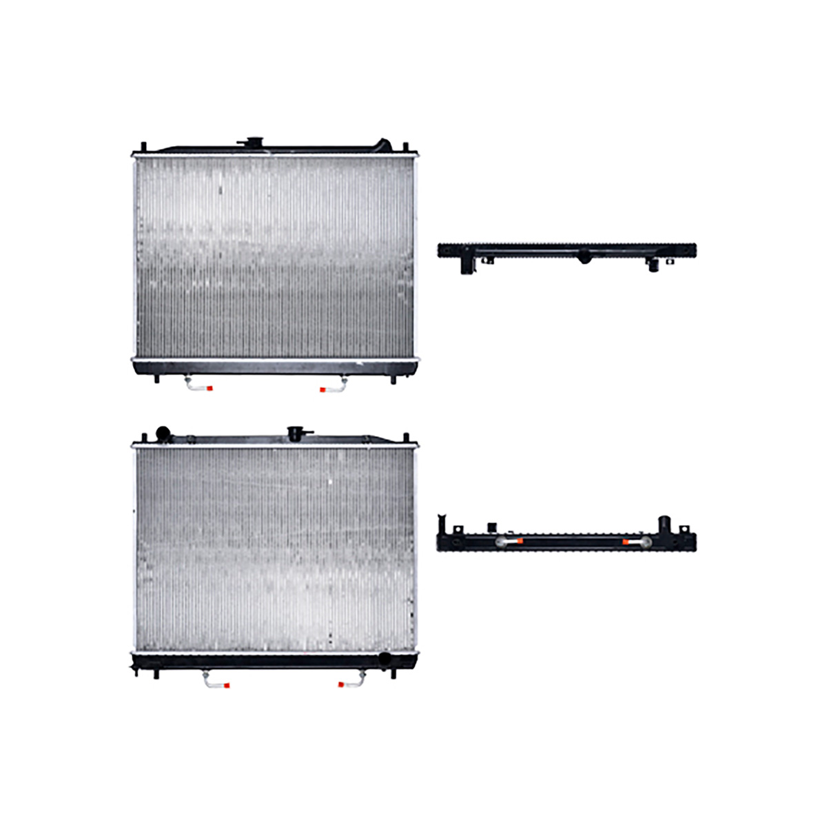RADIADOR PLASTICO MITSUBISHI LANCE CIL: 4L POS: TRANSMISION AUTOMATICA CAR: CAA 16MM