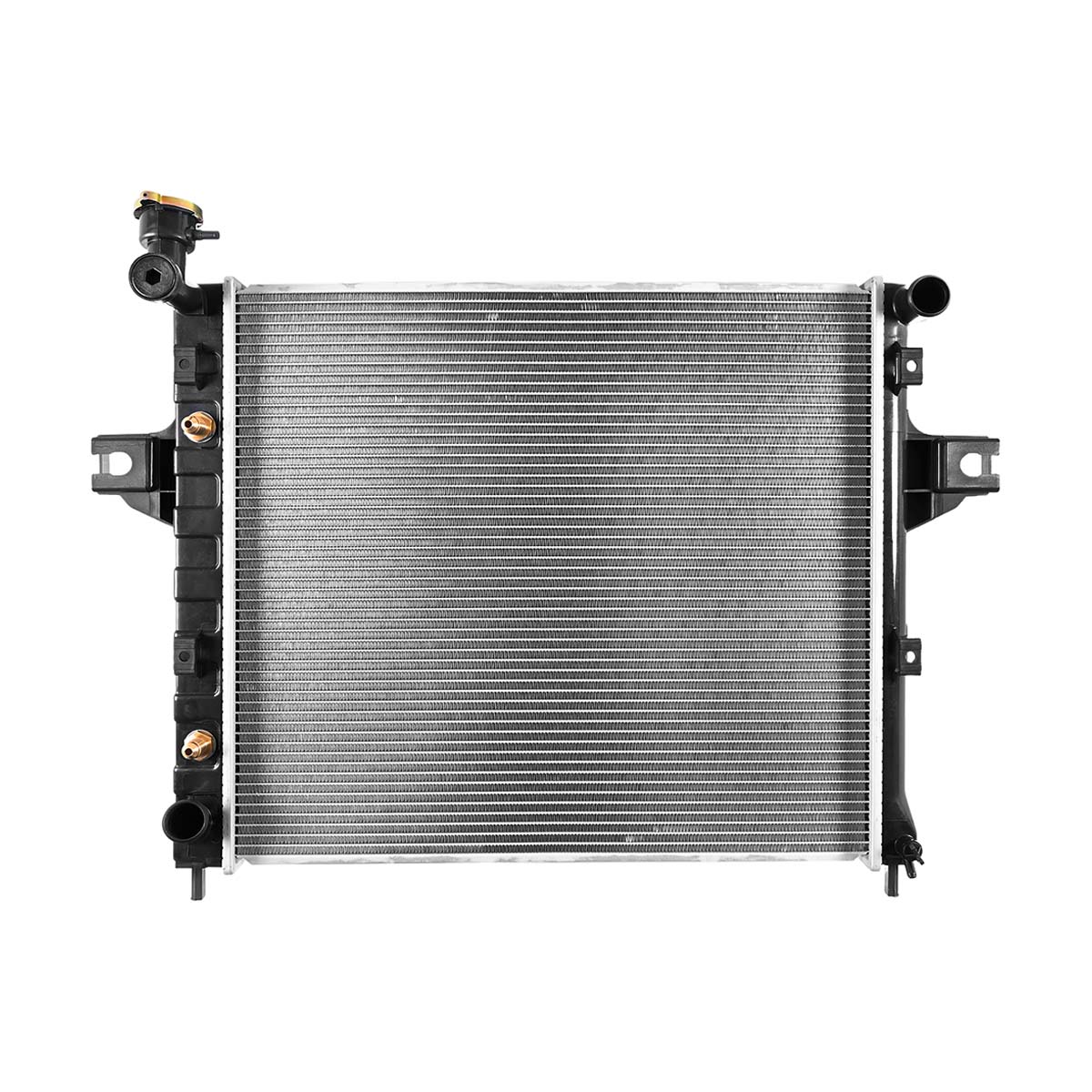 RADIADOR PLASTICO CHRYSLER GROUP CHERO CIL: 6L POS: TRANSMISION AUTOMATICA CAR: CAA 26MM