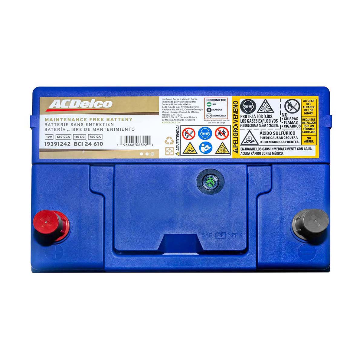 ACUMULADOR   610 CAR: 760 P+P-