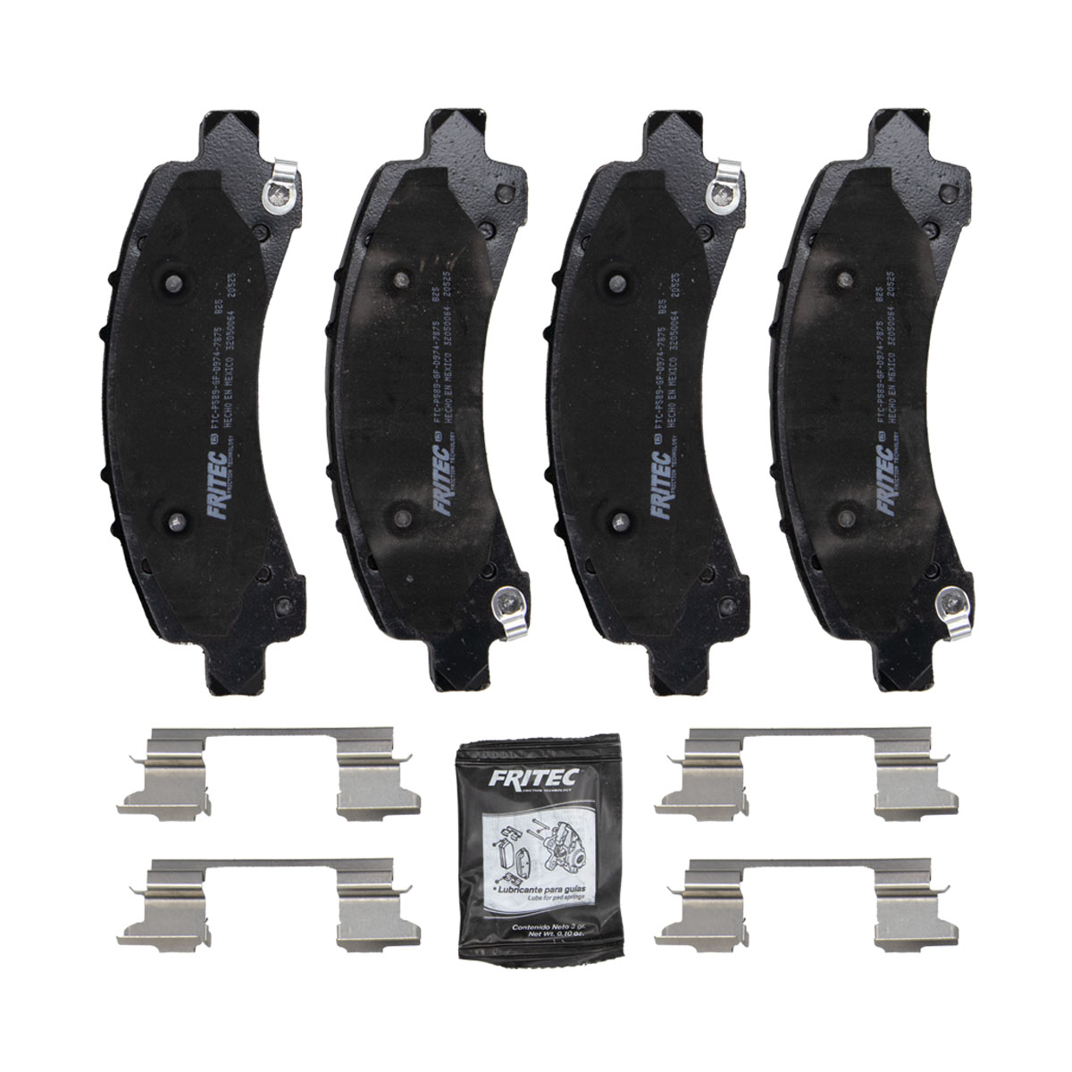 BALATA F D JGO SPECIFI GENERAL MOTORS EX250 CIL: 8V POS: TRASERO  MOT: 4.8L