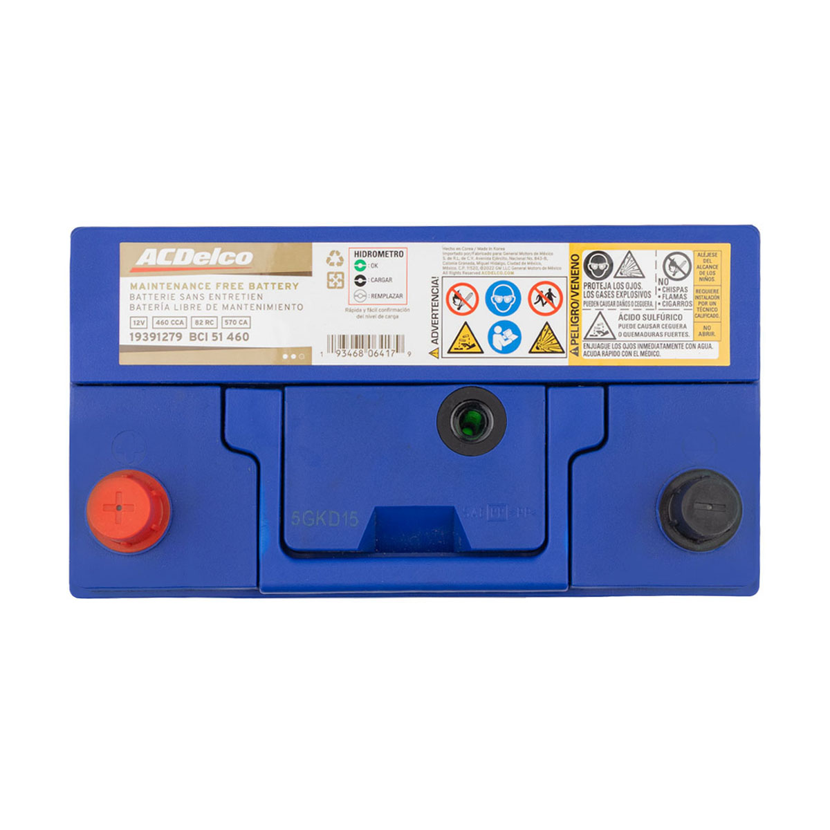 ACUMULADOR   460 CAR: 570 P+P-