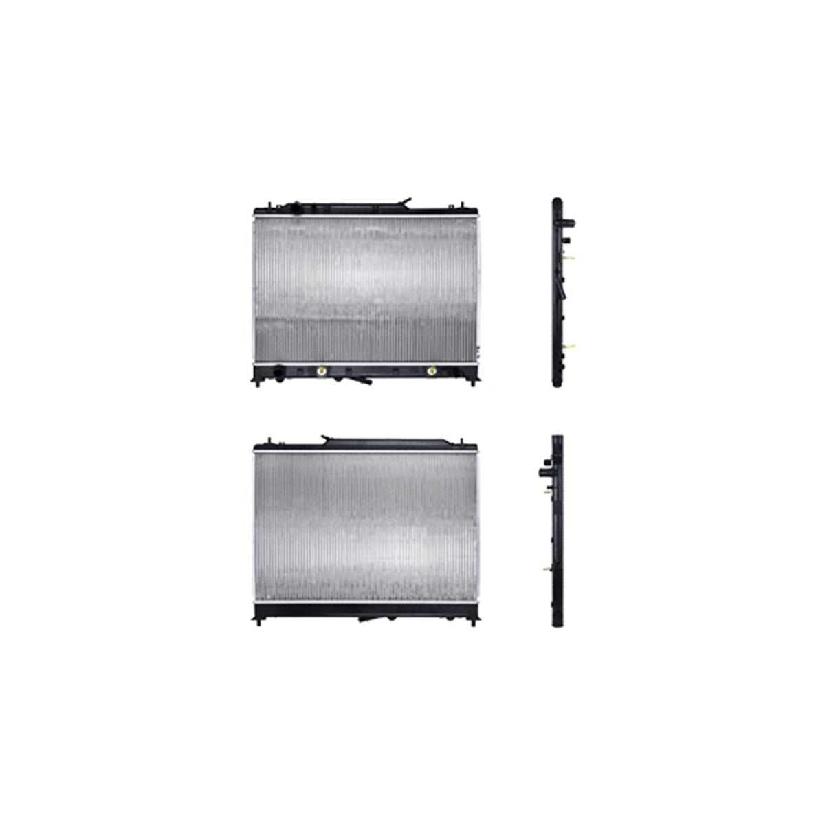 RADIADOR PLASTICO MAZDA CX-9 CIL: 4L POS: TRANSMISION AUTOMATICA CAR: CAA 26MM